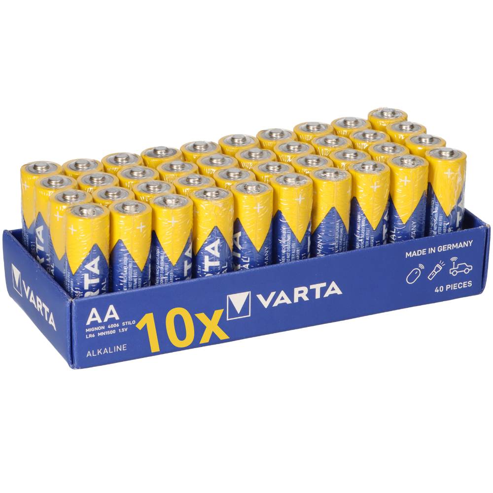 400x VARTA Industrial Pro AA LR6 4006 1,5V – Industrie Großgebinde