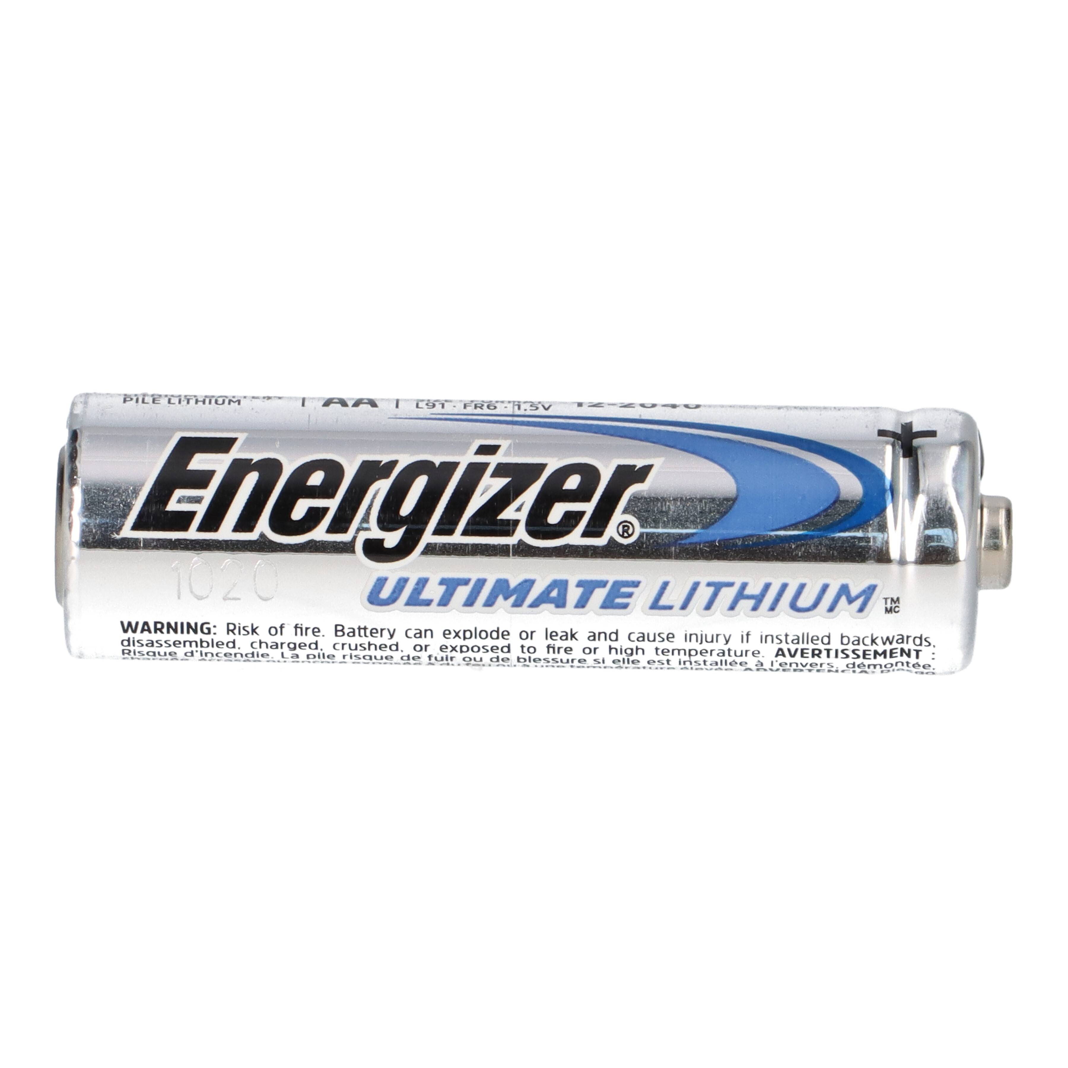 20x Energizer Ultimate Lithium Set - 10x AA L91 + 10x AAA L92 - 1,5V