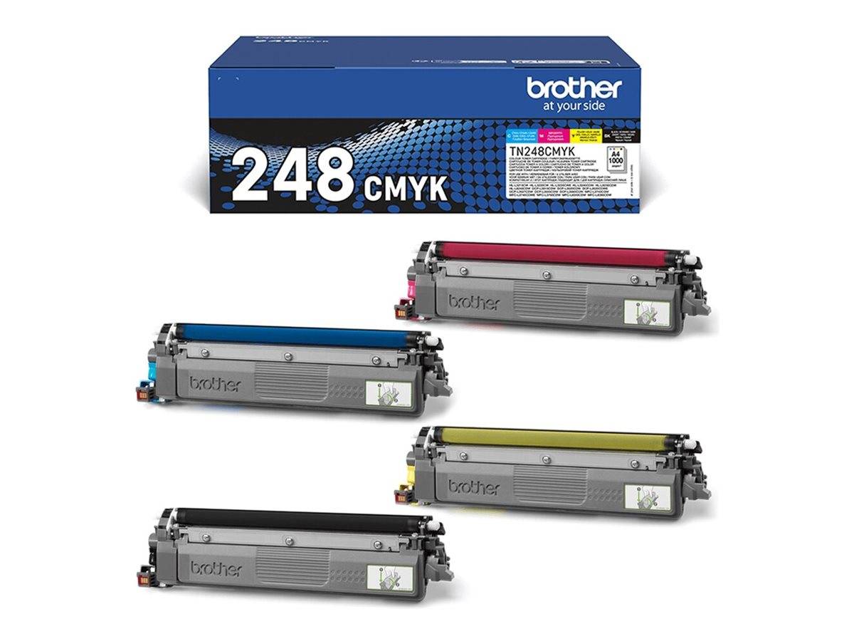 TN248VAL Multipack black Yellow Cyan Magenta 1000 pages Toner