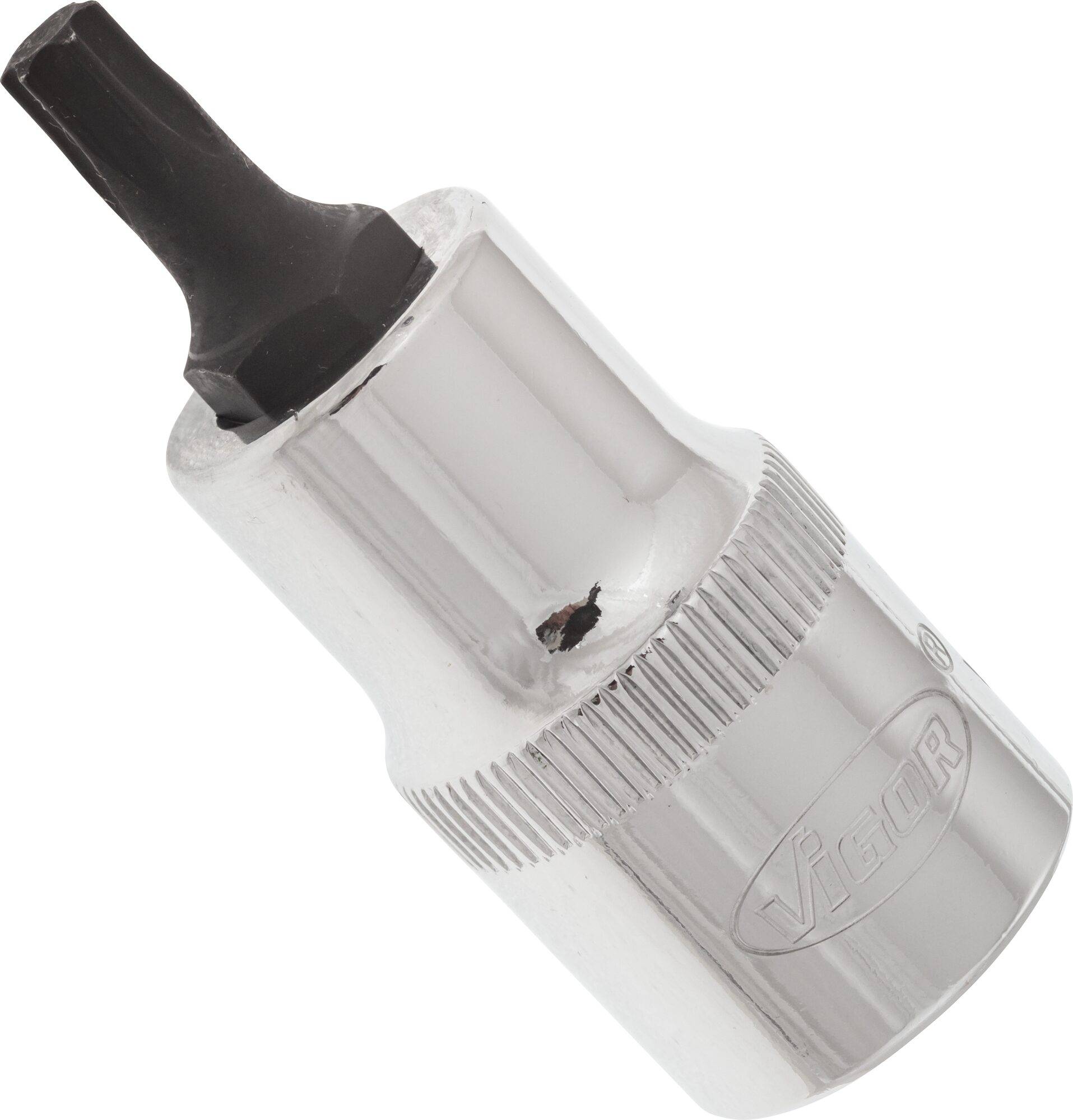 VIGOR T Schraubendreher-Einsatz ∙ V2154 ∙ Vierkant hohl 12,5 mm (1/2 Zoll) ∙ Innen TORX® Profil ∙ T30