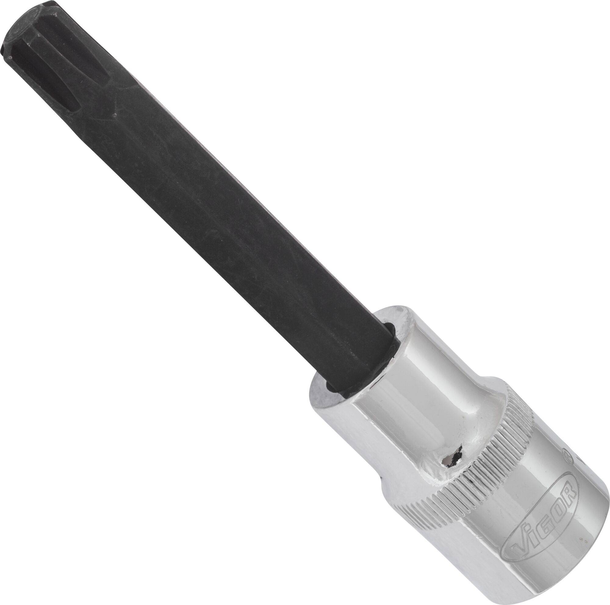 VIGOR RIBE Schraubendreher-Einsatz ∙ V2216 ∙ Vierkant hohl 12,5 mm (1/2 Zoll) ∙ Innen Keilprofil Ribe-CV ∙ M10