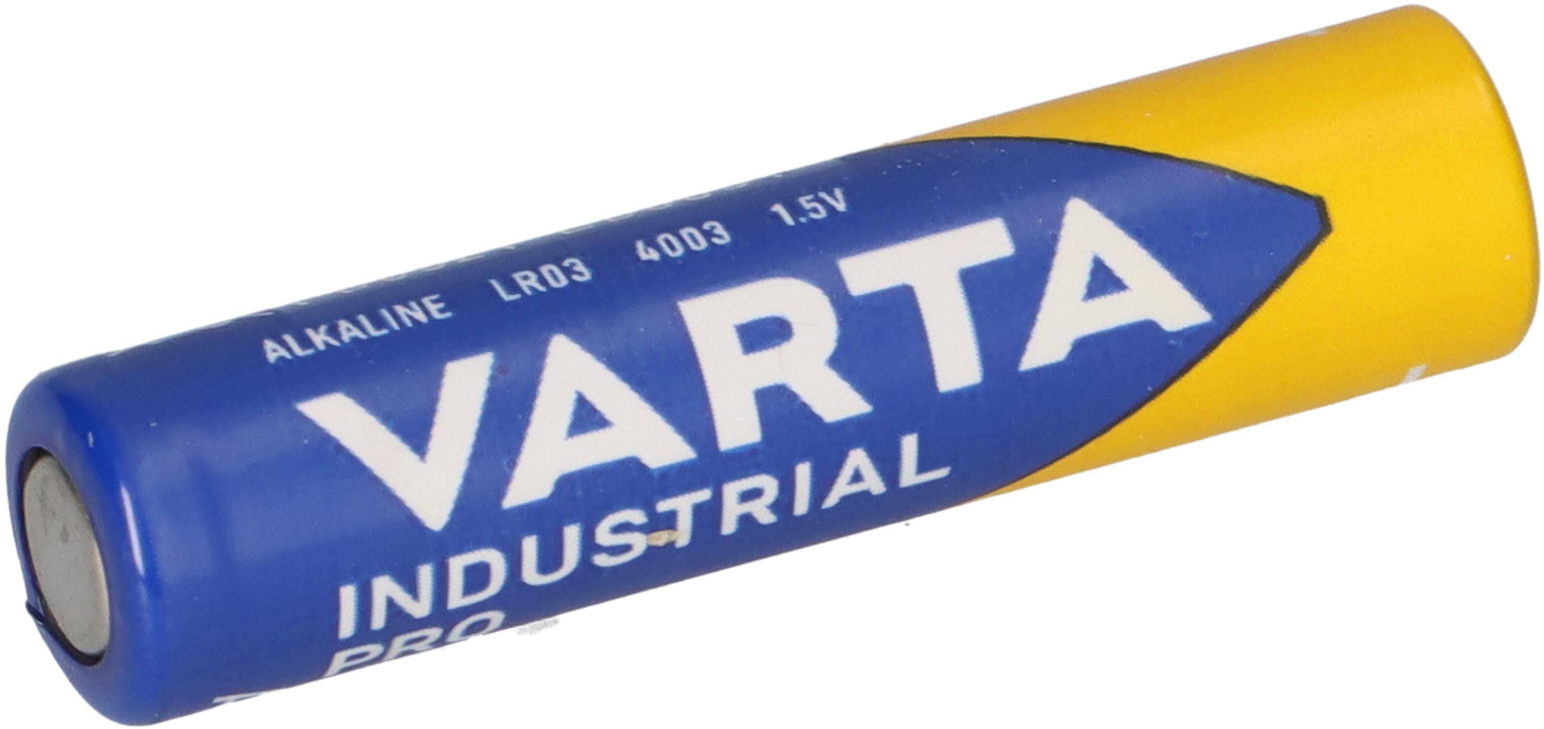 Varta 4003 Industrial AAA LR03 Micro Batterie 40 Stück