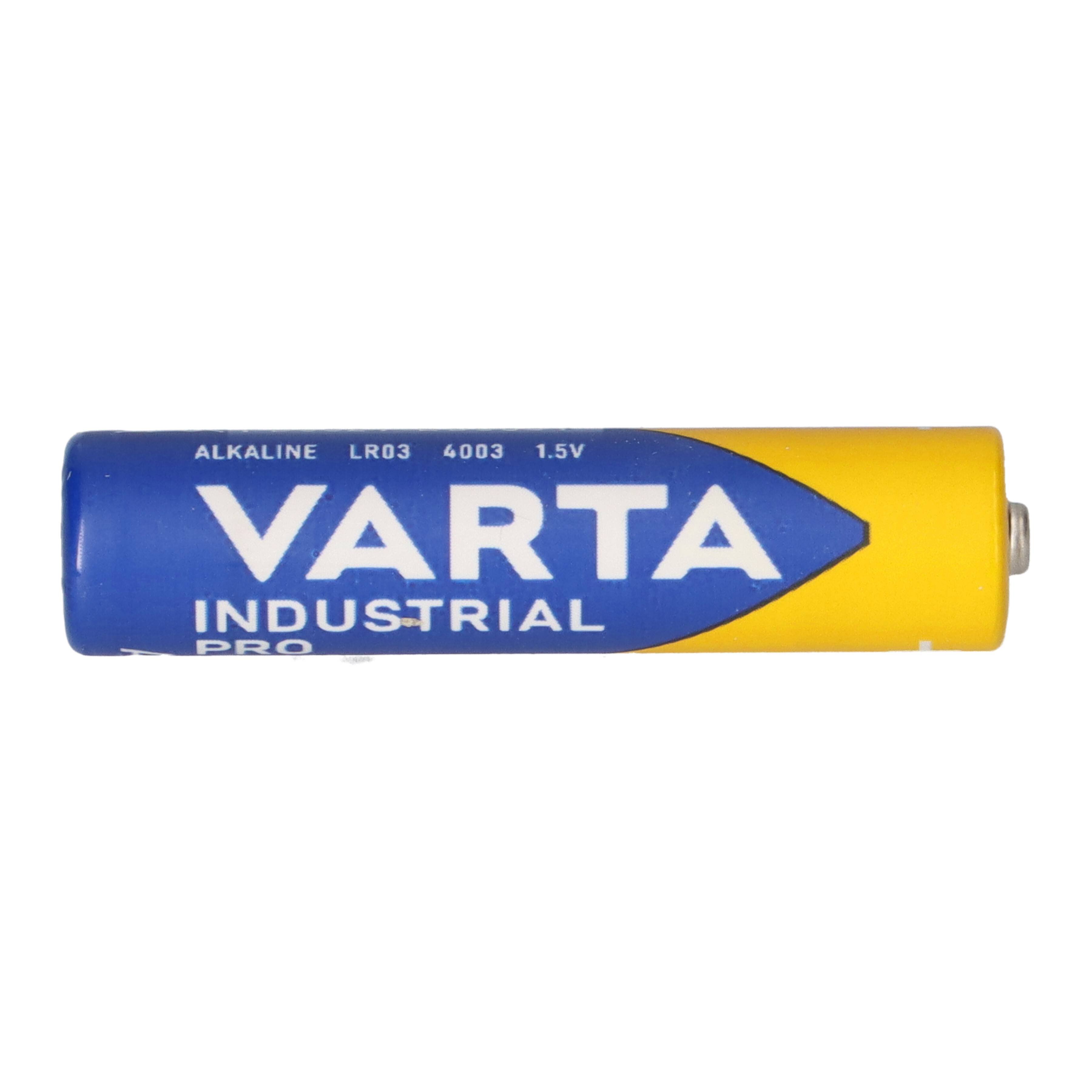 40x VARTA Industrial Pro AAA LR03 1,5V Alkaline – Micro 4003 Mehrfachpack