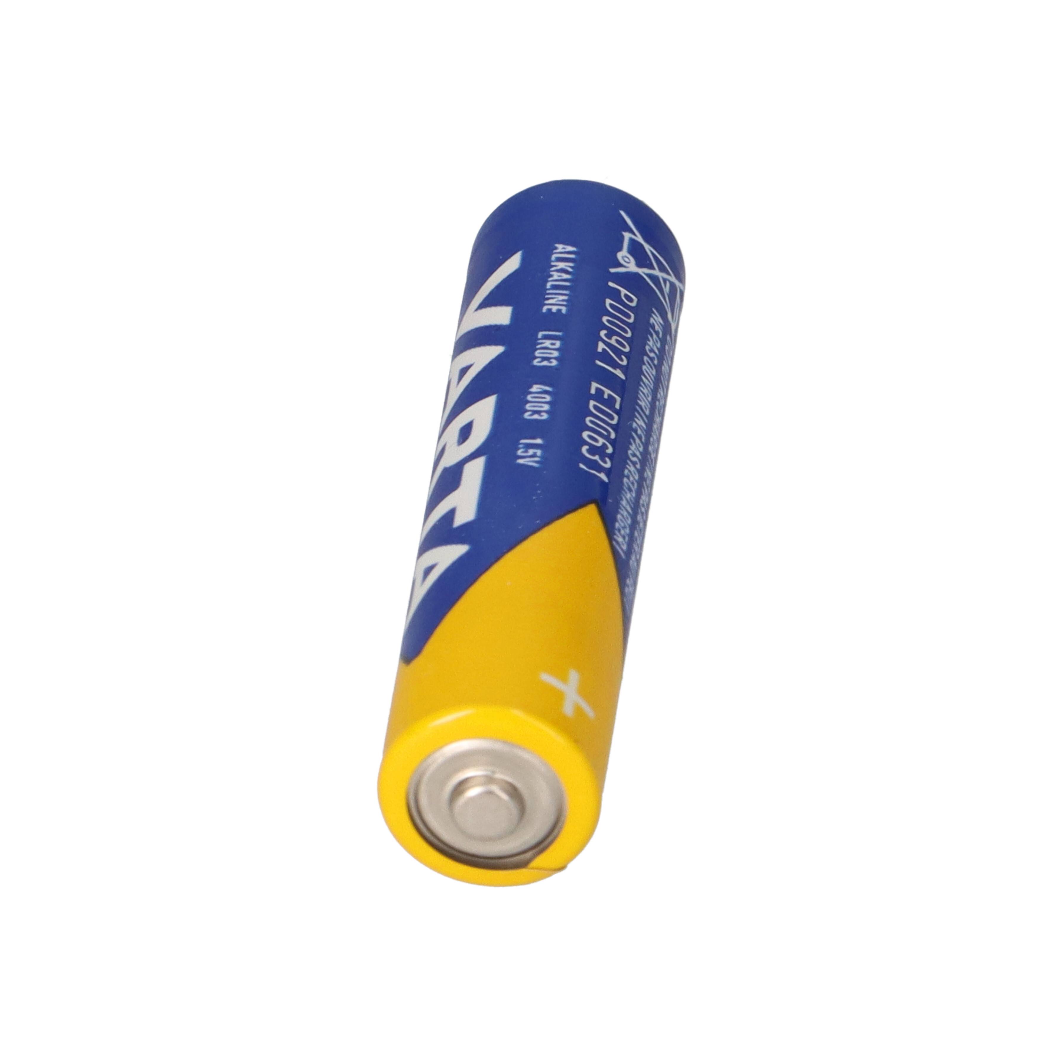 120x VARTA Industrial Pro AAA LR03 1,5V Alkaline – Micro 4003 Großpack