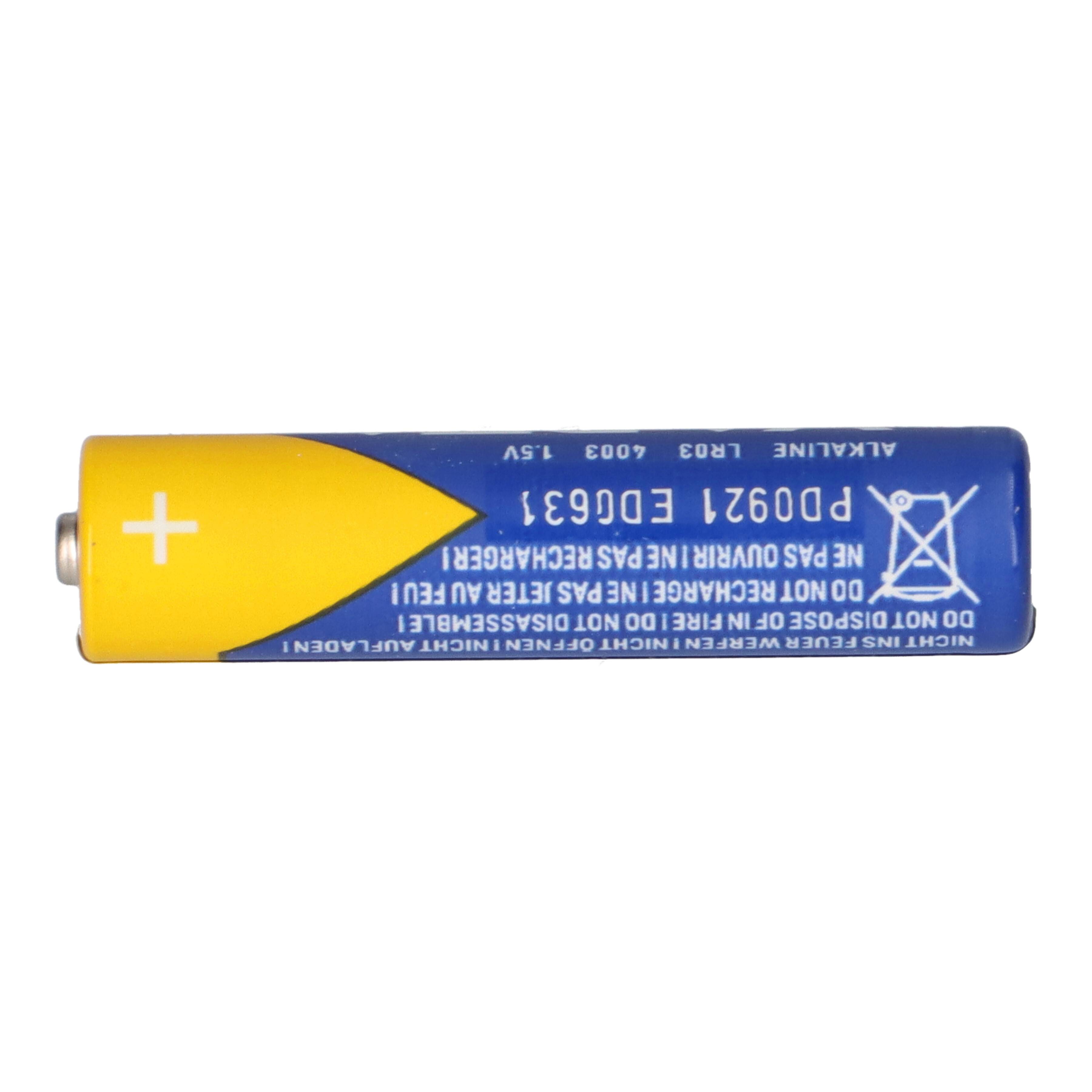 200x VARTA Industrial Pro AAA LR03 1,5V Alkaline – Micro 4003 Großgebinde