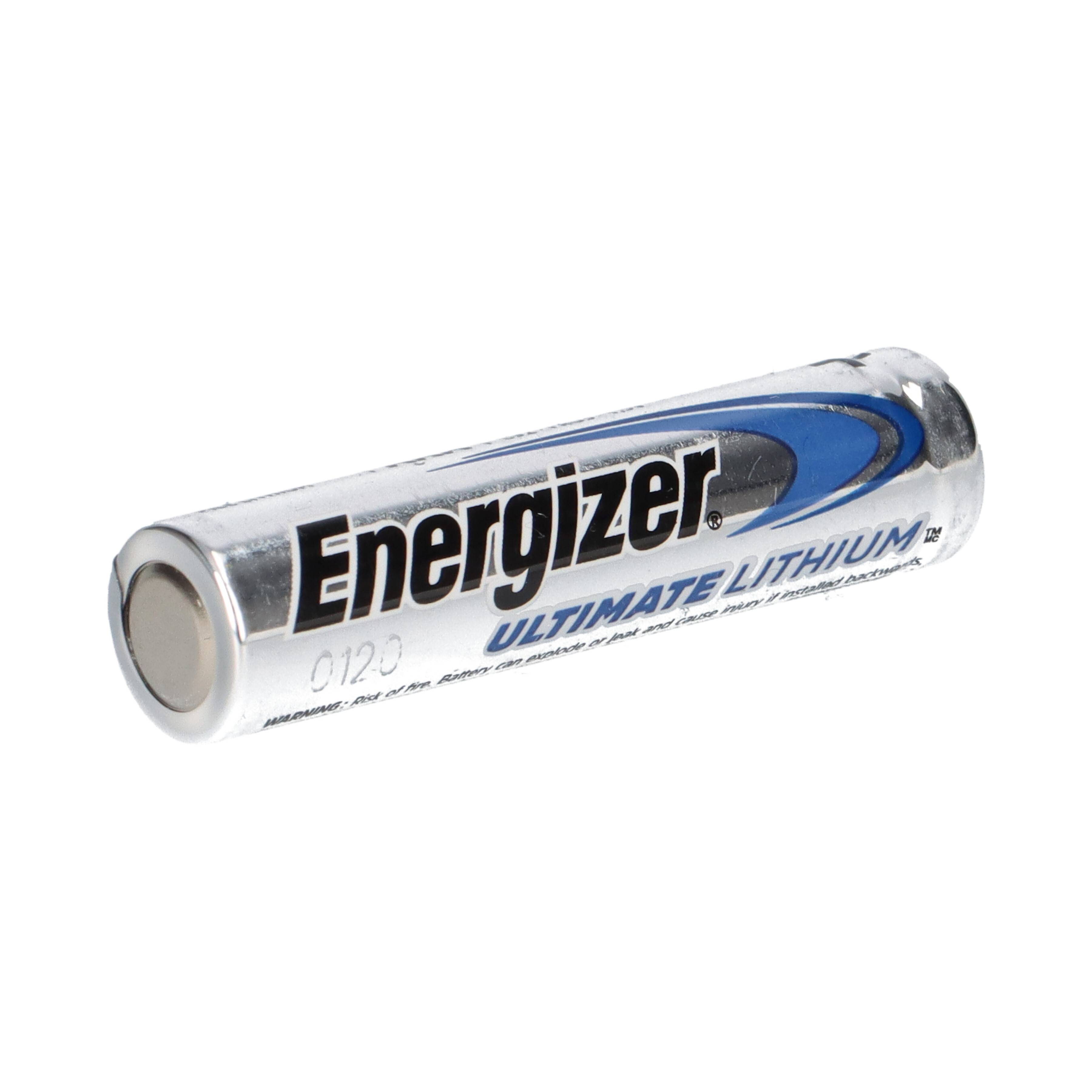 20x Energizer Ultimate Lithium AAA L92 FR03 1,5V – Vorratspack