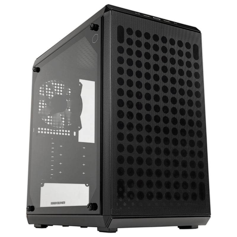 Q300L V2 Micro-ATX ohne Netzteil Schwarz