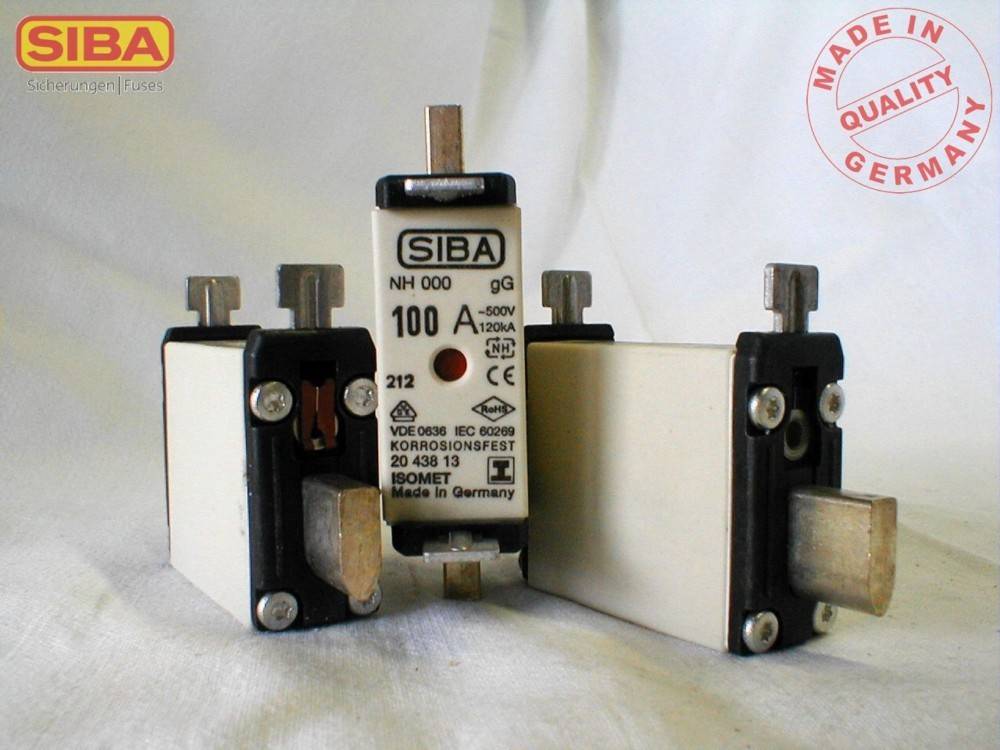 Siba NH-Sicherungseinsatz 2043813.100