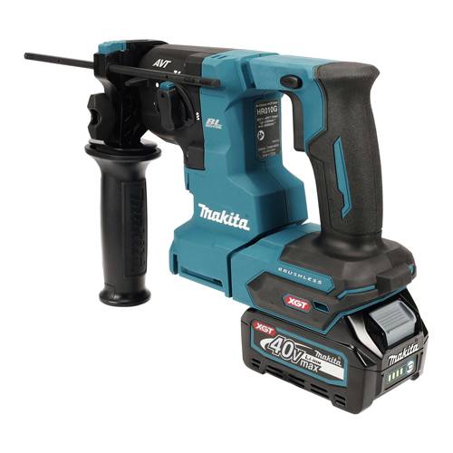MAKITA HR010GZ - Akku-Kombihammer (40V XGT | bürstenloser Moto | SDS-PLUS | 2,1 Joule | LED-Licht | ohne Akku &