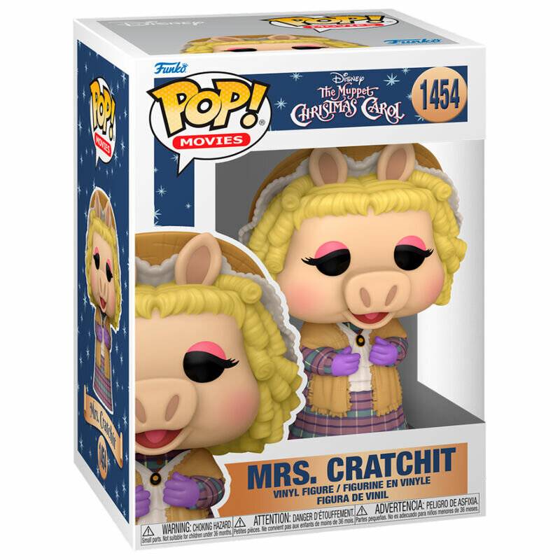 Die Muppets Weihnachtsgeschichte POP! Disney Vinyl Figur Miss Piggy 9 cm