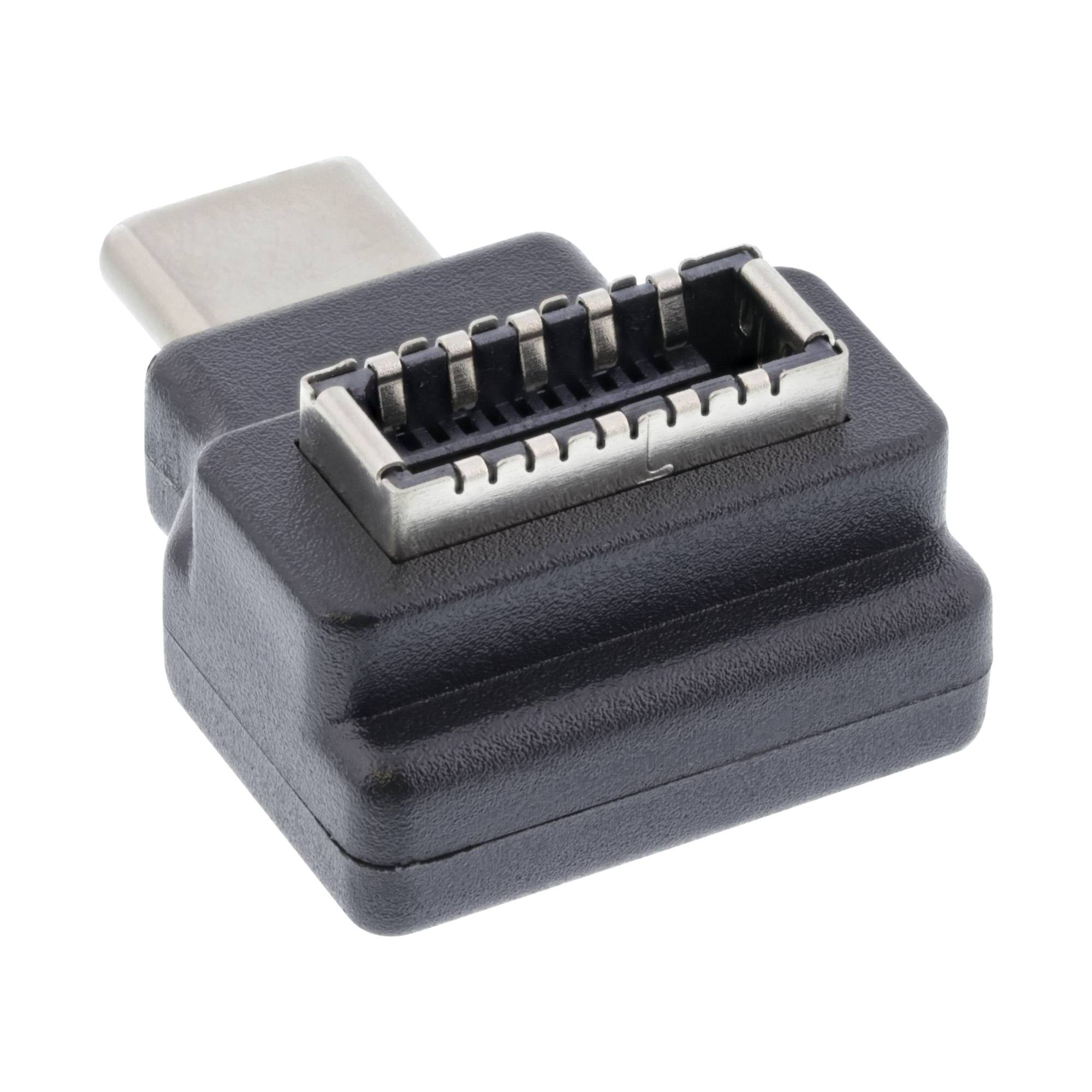 INLINE - USB 3.2 Adapter - USB-C Stecker zu intern USB-E Frontpanel Buchse