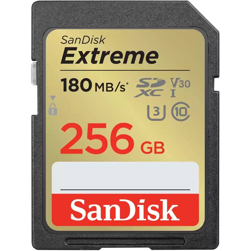 SanDisk Extreme Flash-Speicher SD-Karten