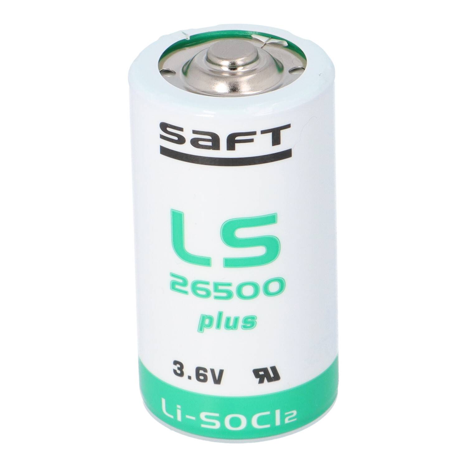 SAFT Lithium Batterie Baby C LS 26500 PLUS 3,6V 8,5Ah Lithium-Thionylchlorid