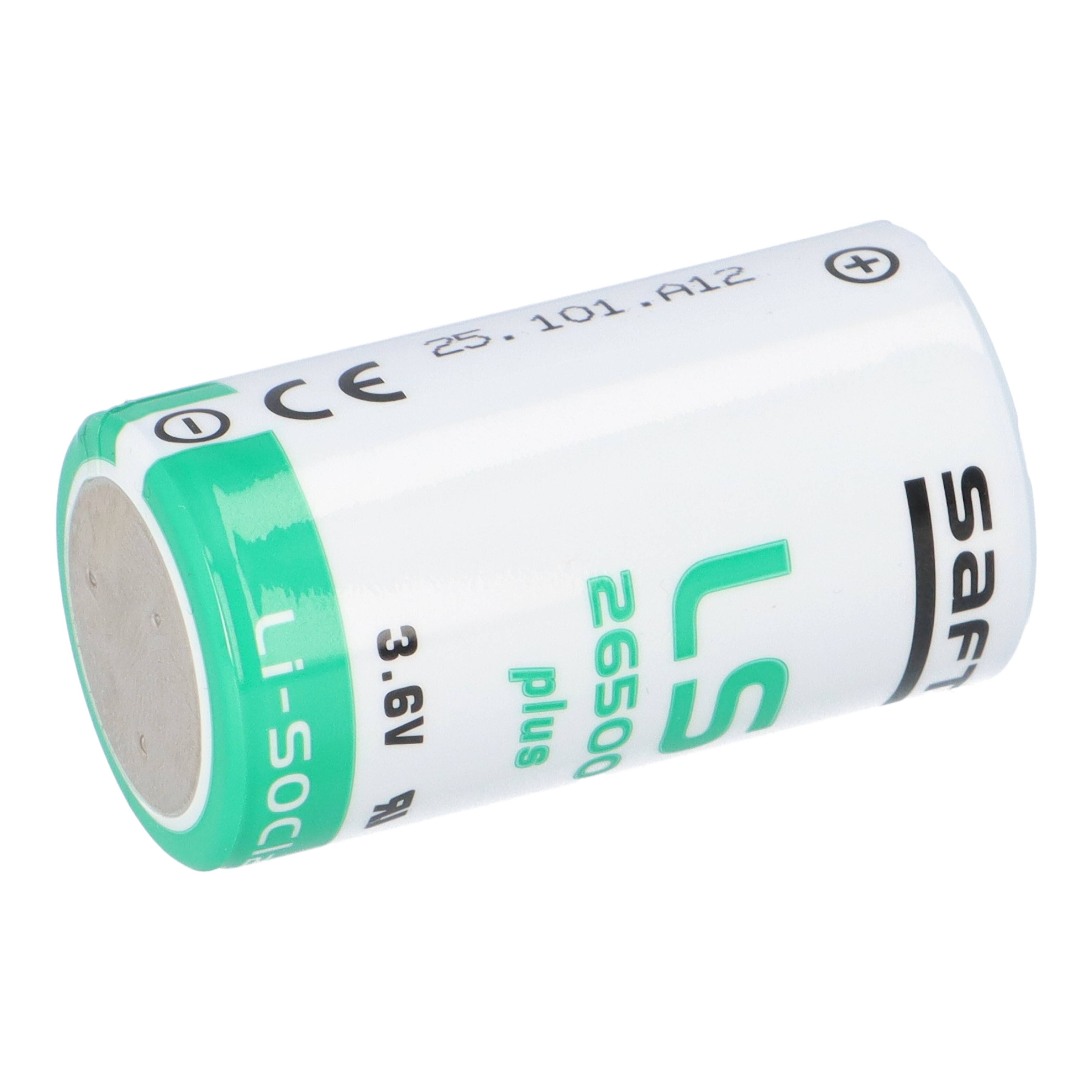 10x SAFT Lithium Batterie Baby C LS 26500 PLUS 3,6V 8,5Ah Lithium-Thionylchlorid