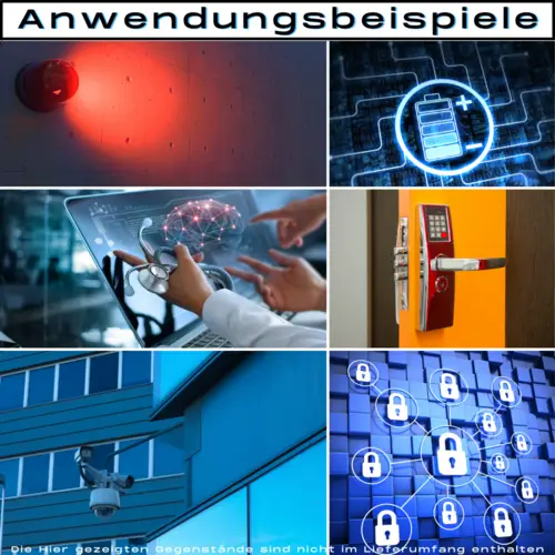 Ersatzbatterie für ABUS FU2984 3,6 V für Secvest Mini-Funk-Öffnungsmelder Funkfenster Ersatzbatterie für ABUS FU2984 3,6 V für Secvest Mini-Funk-Öffnungsmelder Funkfenster