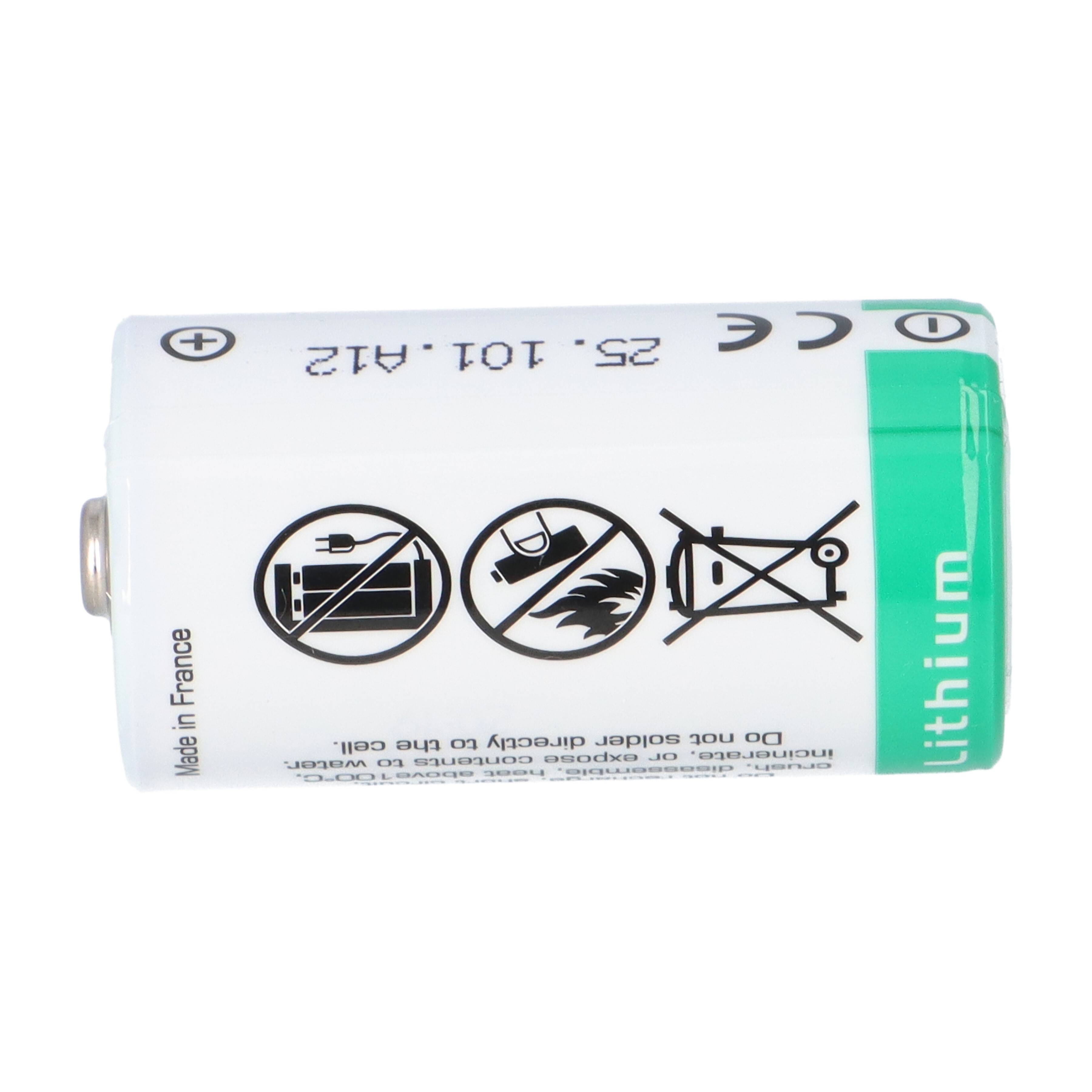 10x SAFT Lithium Batterie Baby C LS 26500 PLUS 3,6V 8,5Ah Lithium-Thionylchlorid