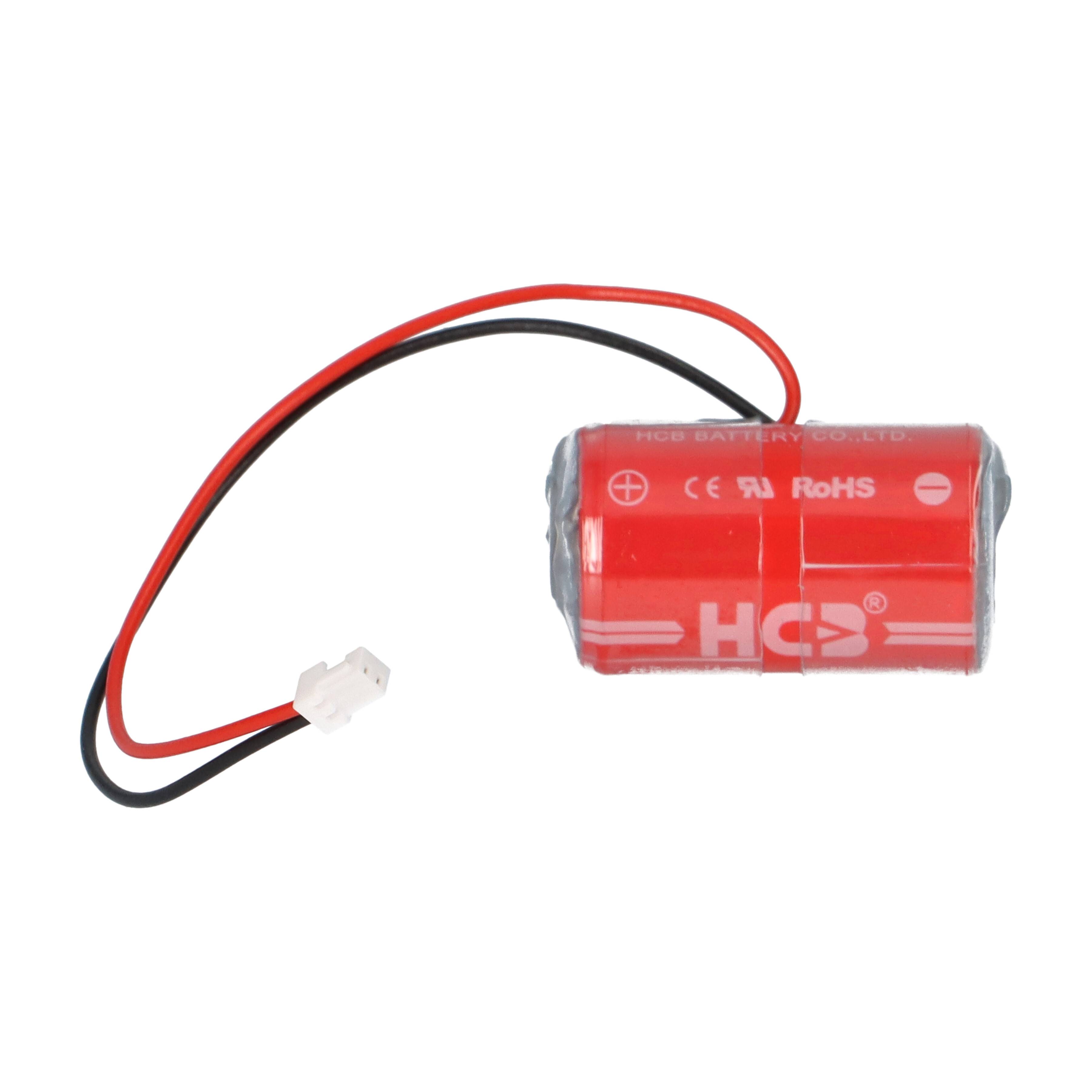 10x Lithium Batterie ER14250M DOM Protector Schließzylinder kompatibel zu 298384