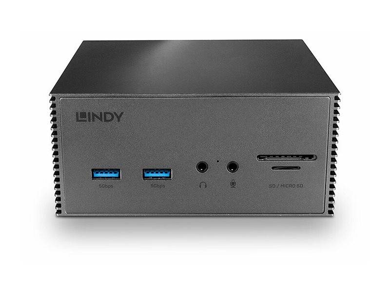 LINDY DST-Pro 101 - Dockingstation - für Laptop