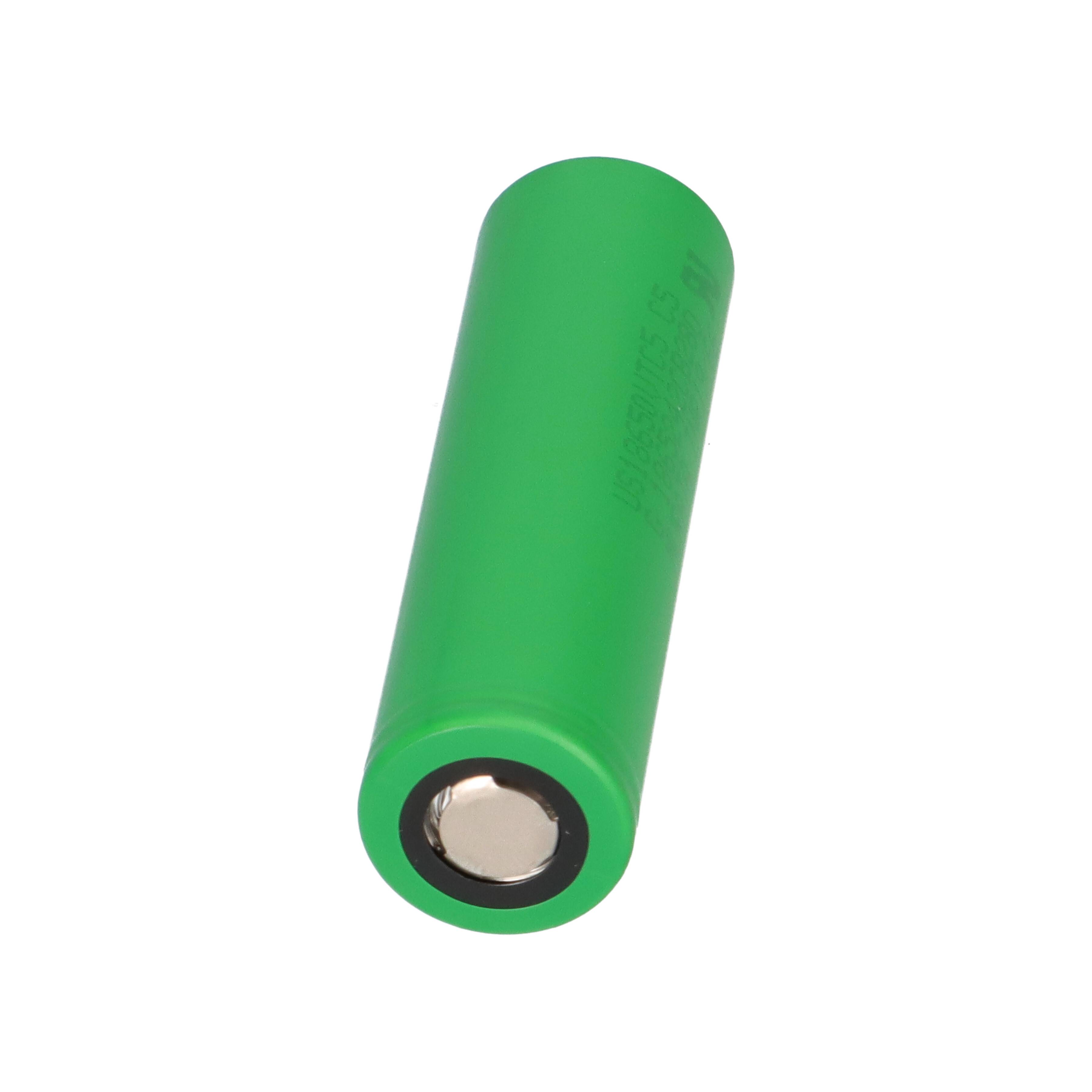 10x Murata Akku Li-Mn US18650VTC5 3,6V 2610mAh LiNiMnCoO2 max. 30A Akku