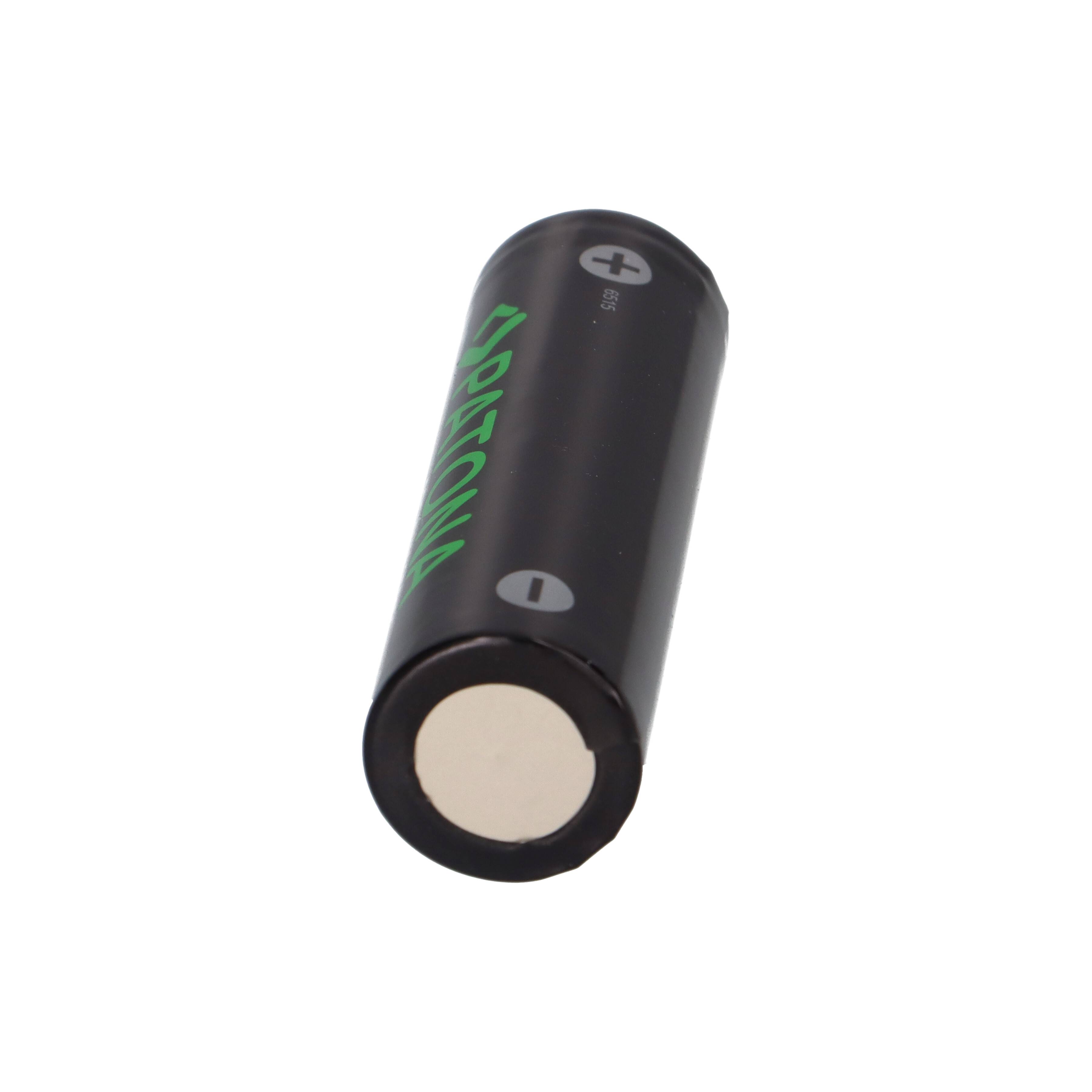 PATONA Premium 18650 Zelle Li-Ion Akku ungeschützt flattop 3,7V 3350mAh LG Zellen