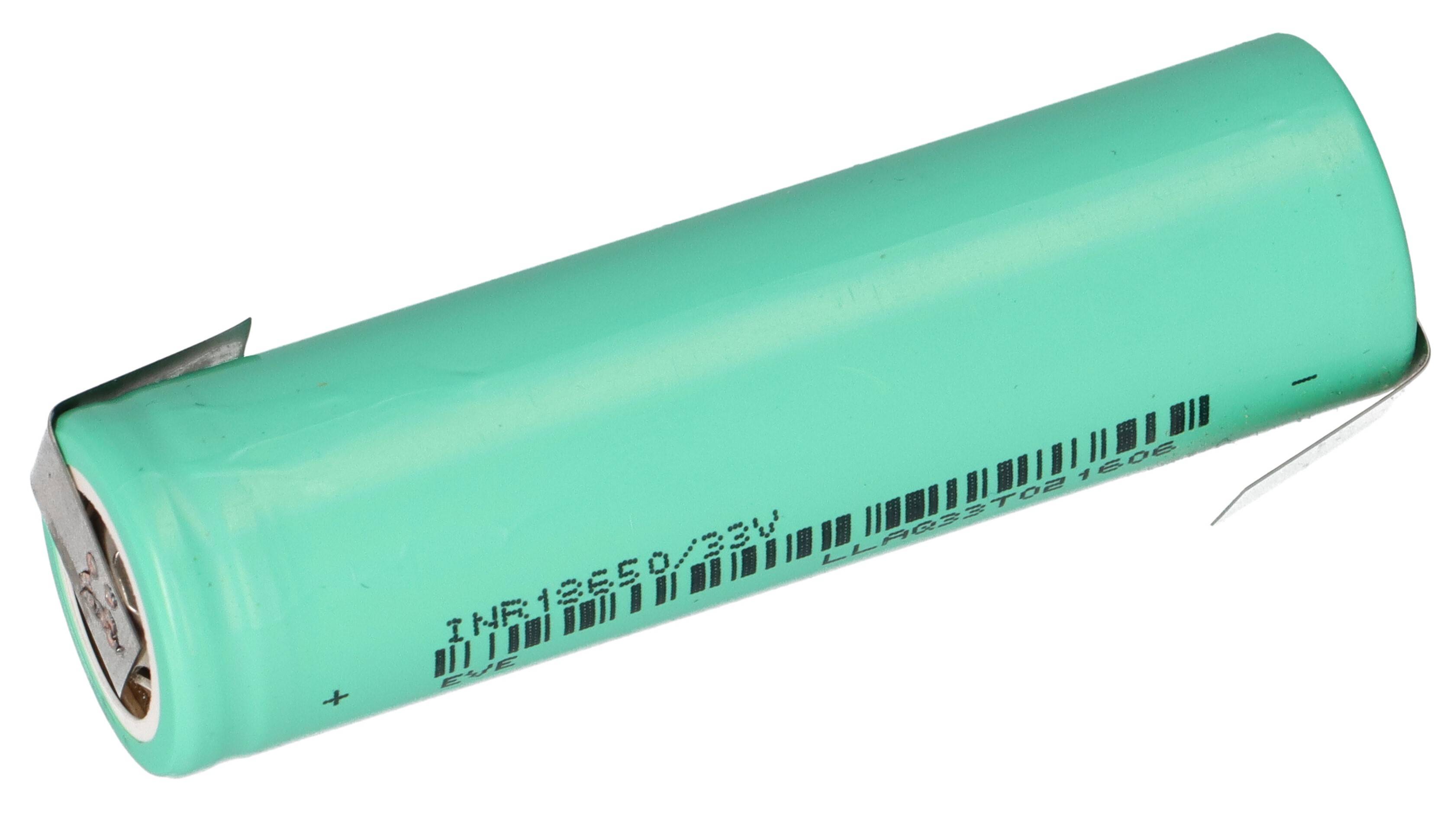 EVE INR18650/33V 3,6V 3200mAh Li-Ion Akku Z-Lötfahne