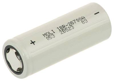 Molicel IBR26700 Li-Ion Akku 3,7 V 2.800 mAh – Industriezelle