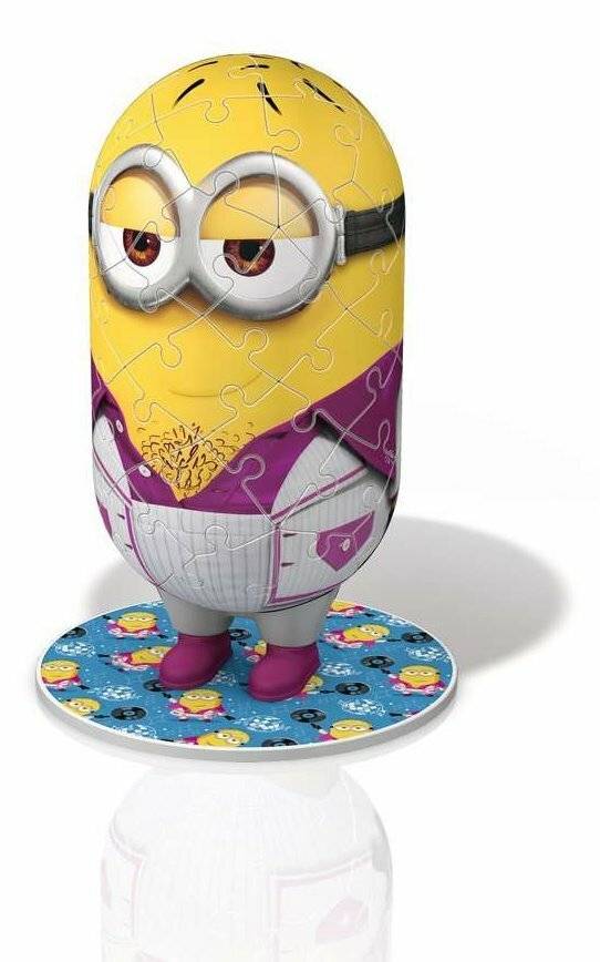 Minions 3D Puzzle - Disco, 54tlg.