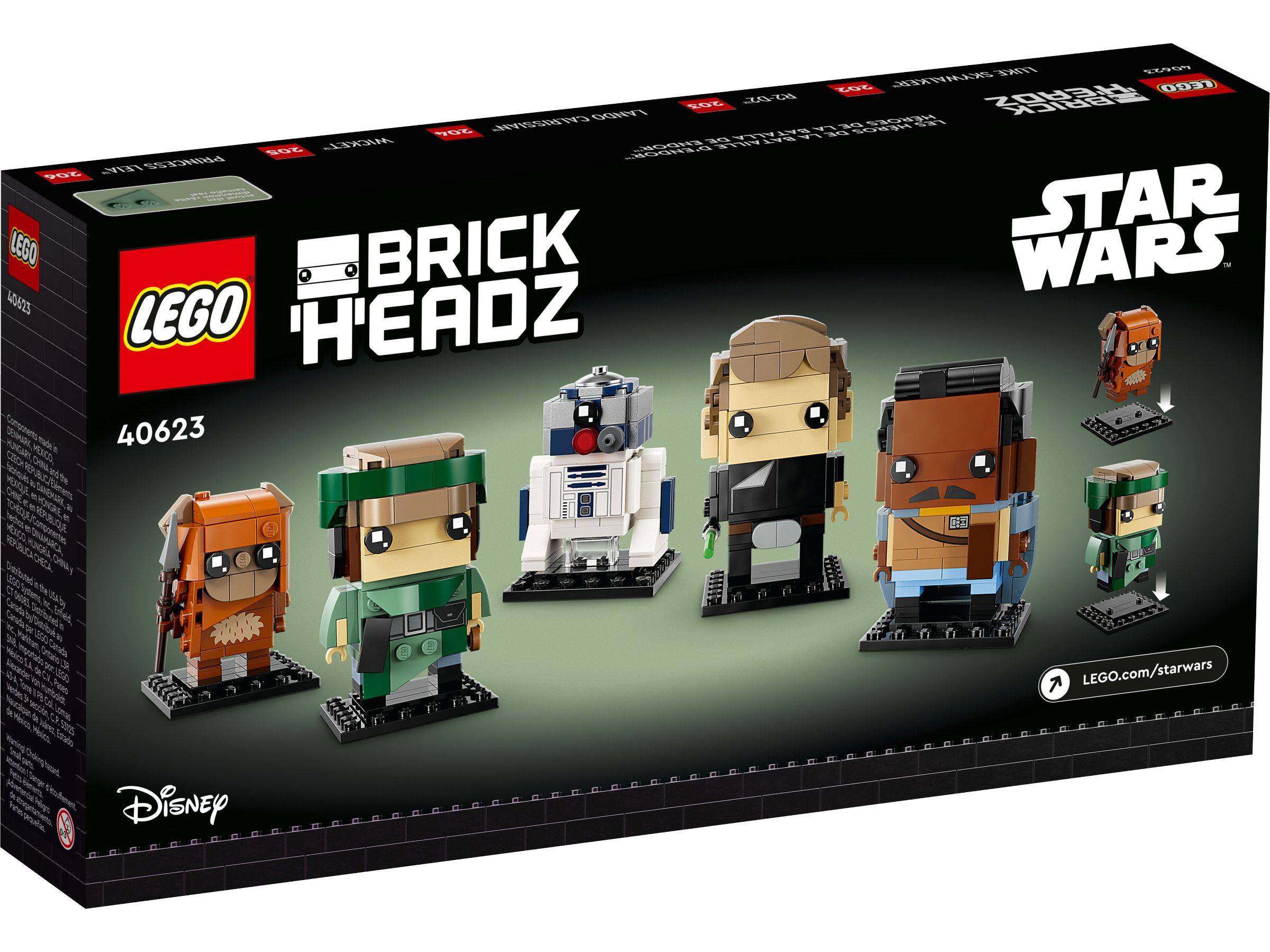 LEGO® BrickHeadz 40623 Helden der Schlacht von Endor™