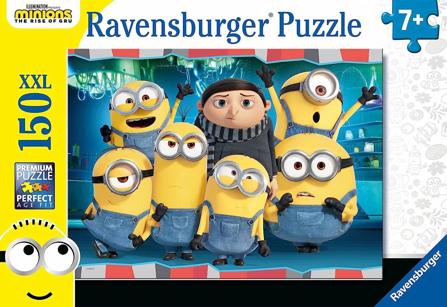 RAVENSBURGER Puzzle Mimons 2: Der Bösewicht kommt XXL 150 Teile