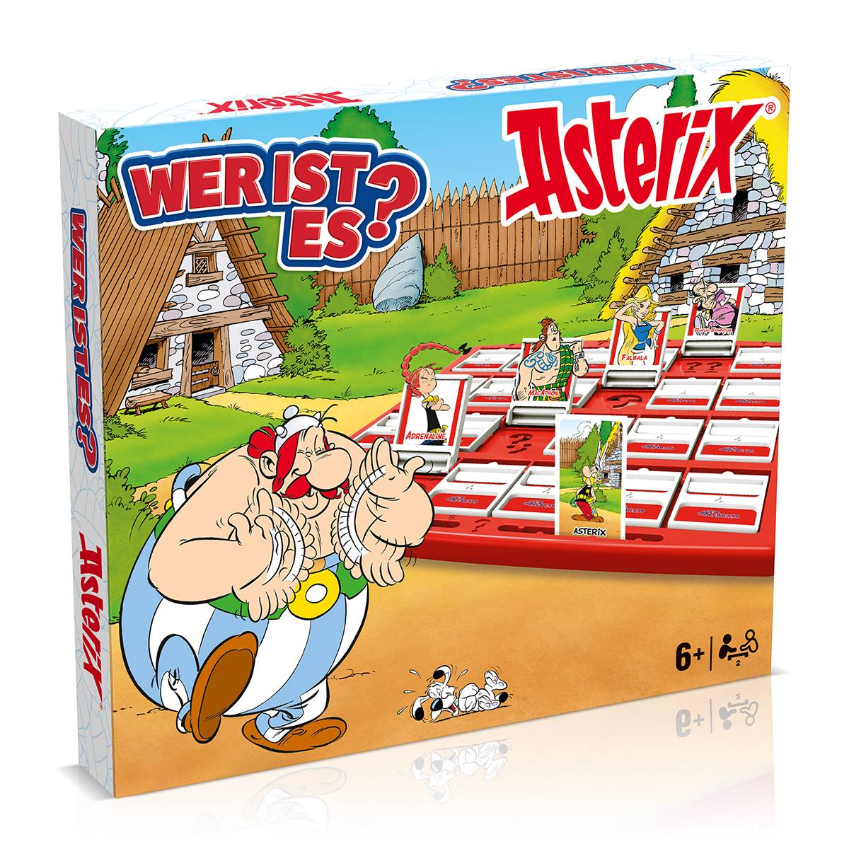 Asterix Spiele BUNDLE - Wer ist es? + Trivial Pursuit Gesellschaftsspiel Quizspiel