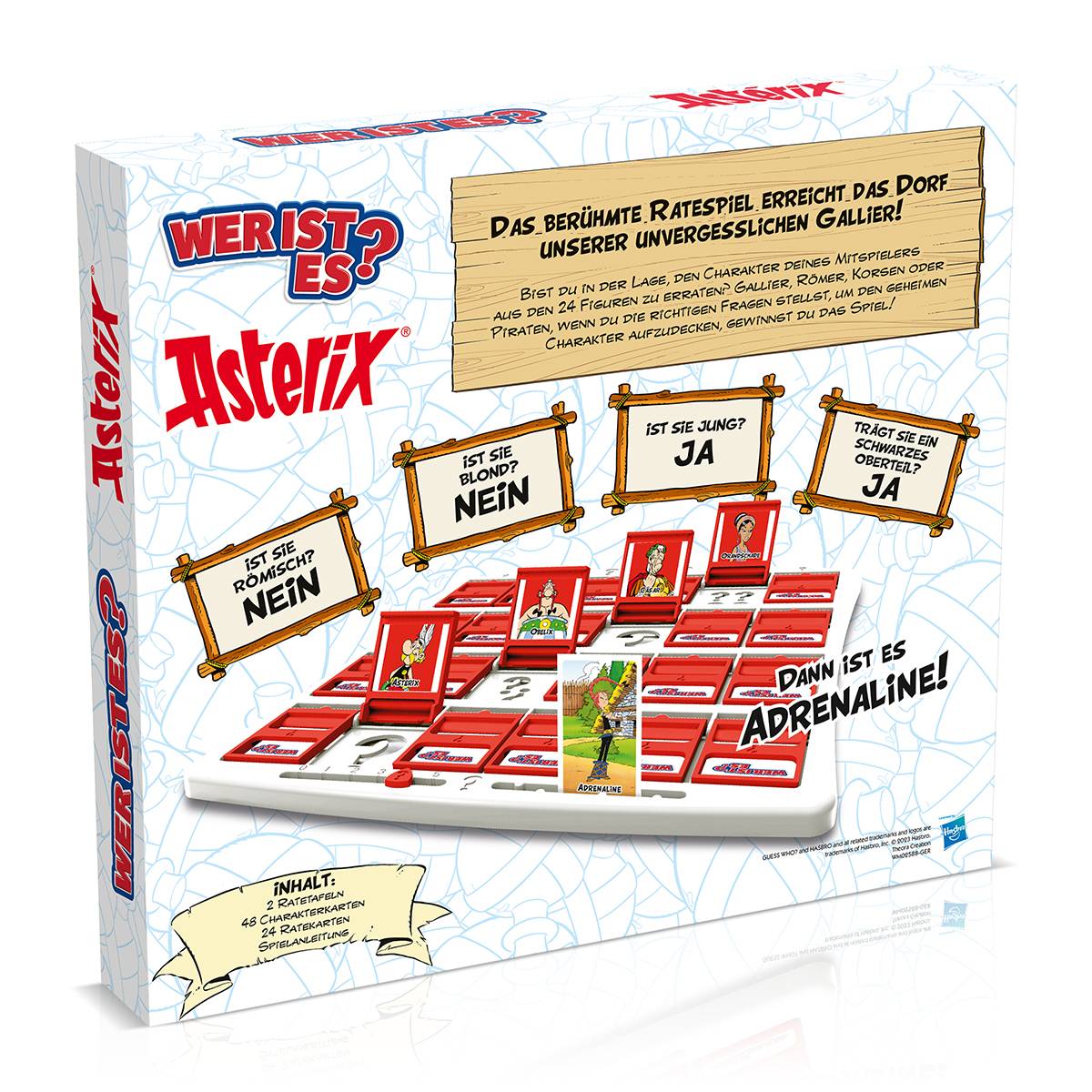 Asterix Spiele BUNDLE - Wer ist es? + Trivial Pursuit Gesellschaftsspiel Quizspiel