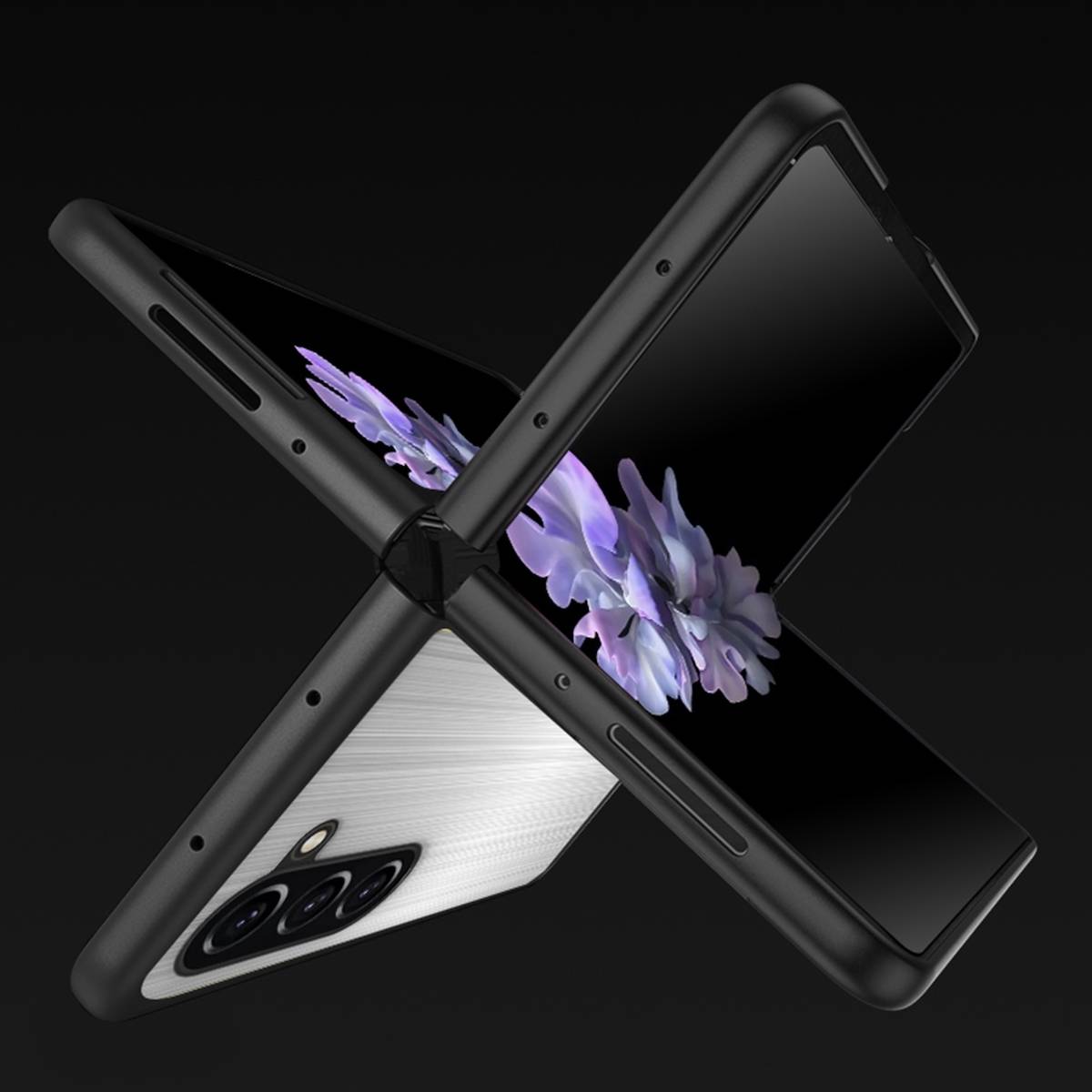 Für Samsung Galaxy Z Fold5 5G Edelstahl Schutzhülle Shockproof Hülle