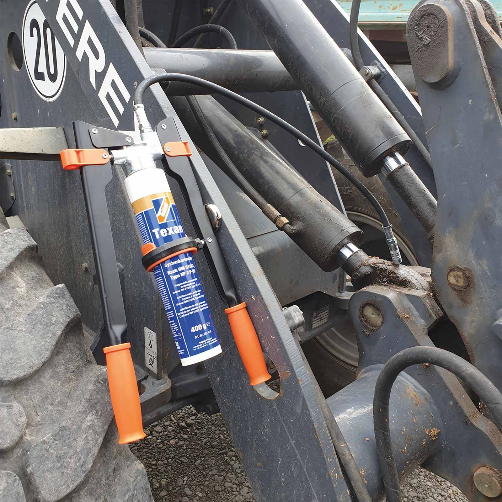 TECHNOLIT Zweihandfettpresse für Schraubkartuschen