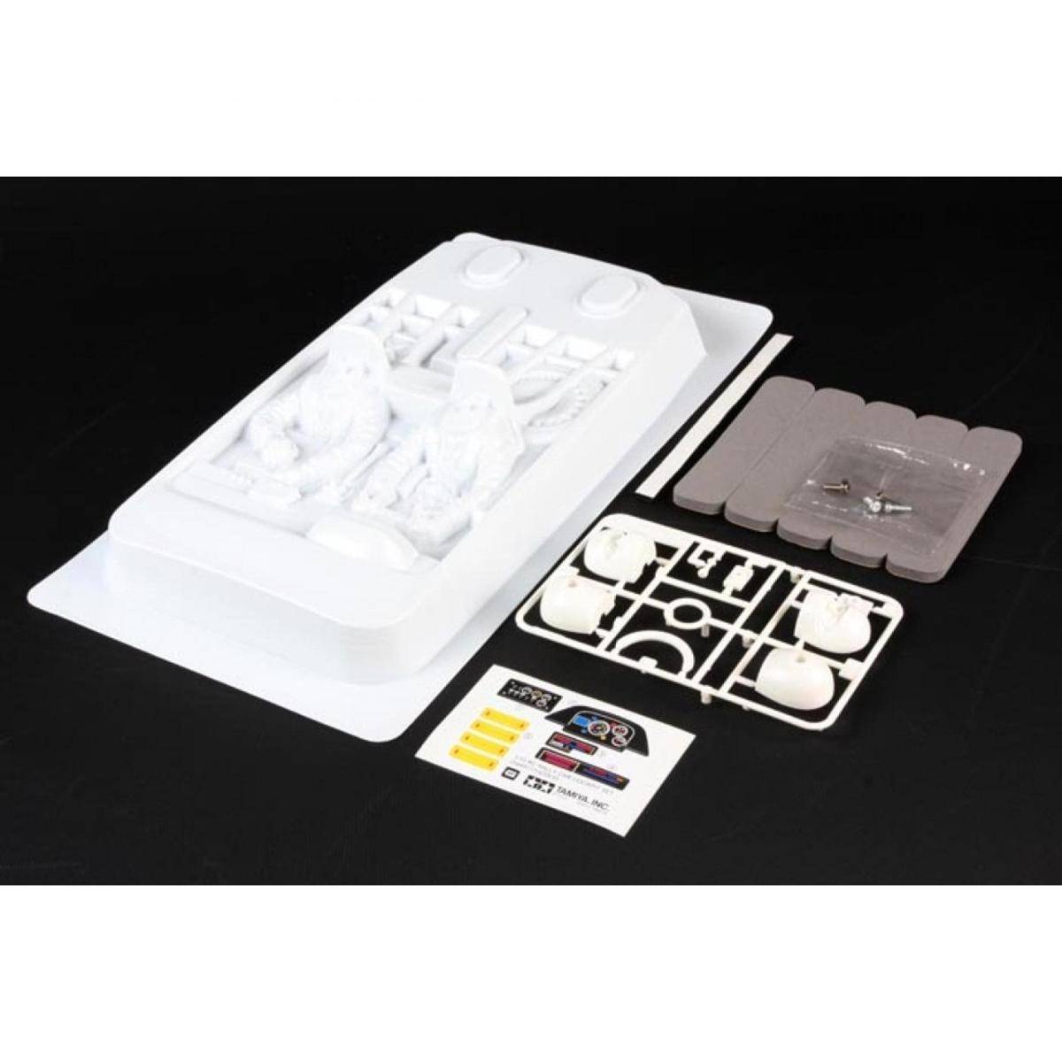 54491 - Modellbausatz,1:10 Rallye-Cockpit-Set Linkslenker