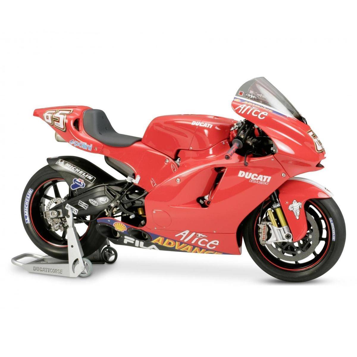 14101 - Modell,1:12 Ducati Desmosedici #65 MotoGP 03, ab 14 Jahren