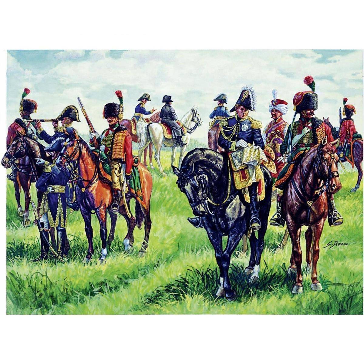 6016 - Modellbausatz,1:72 Napoleons Kaiserlicher Generalstab