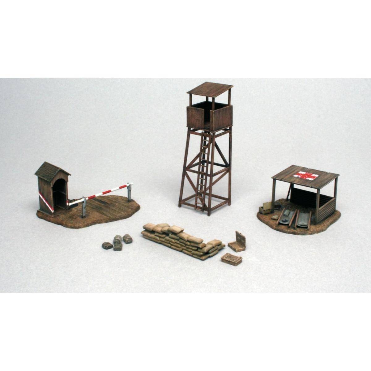 510006130 - Modellbausatz,1:72 Schlachtfeld-Gebäude