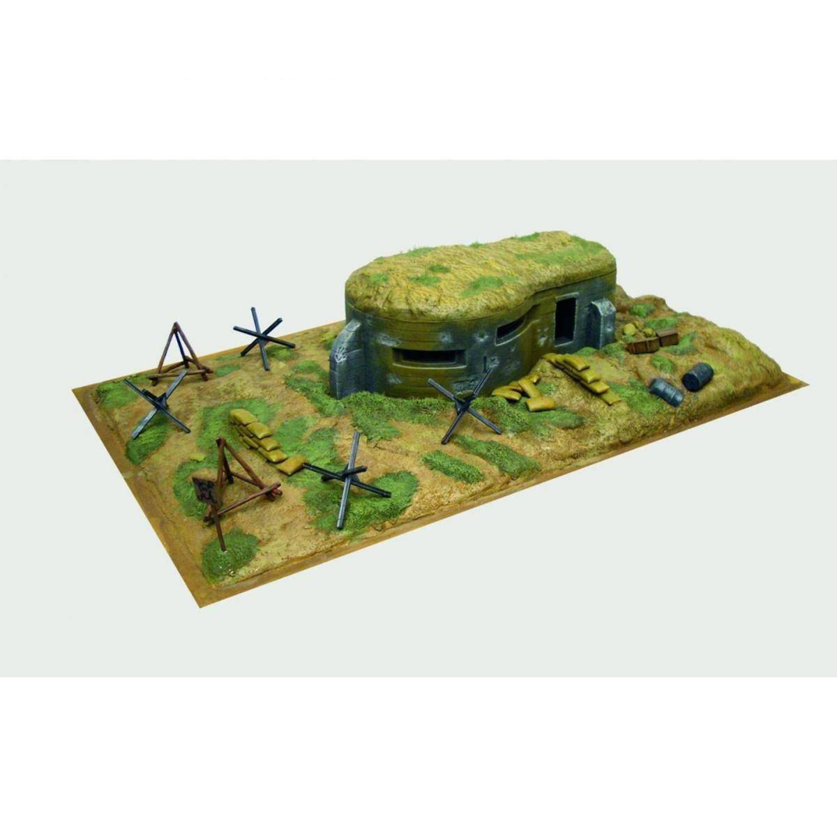 6070 - Modellbausatz,1:72 WWII - Zubehörteile und Bunker