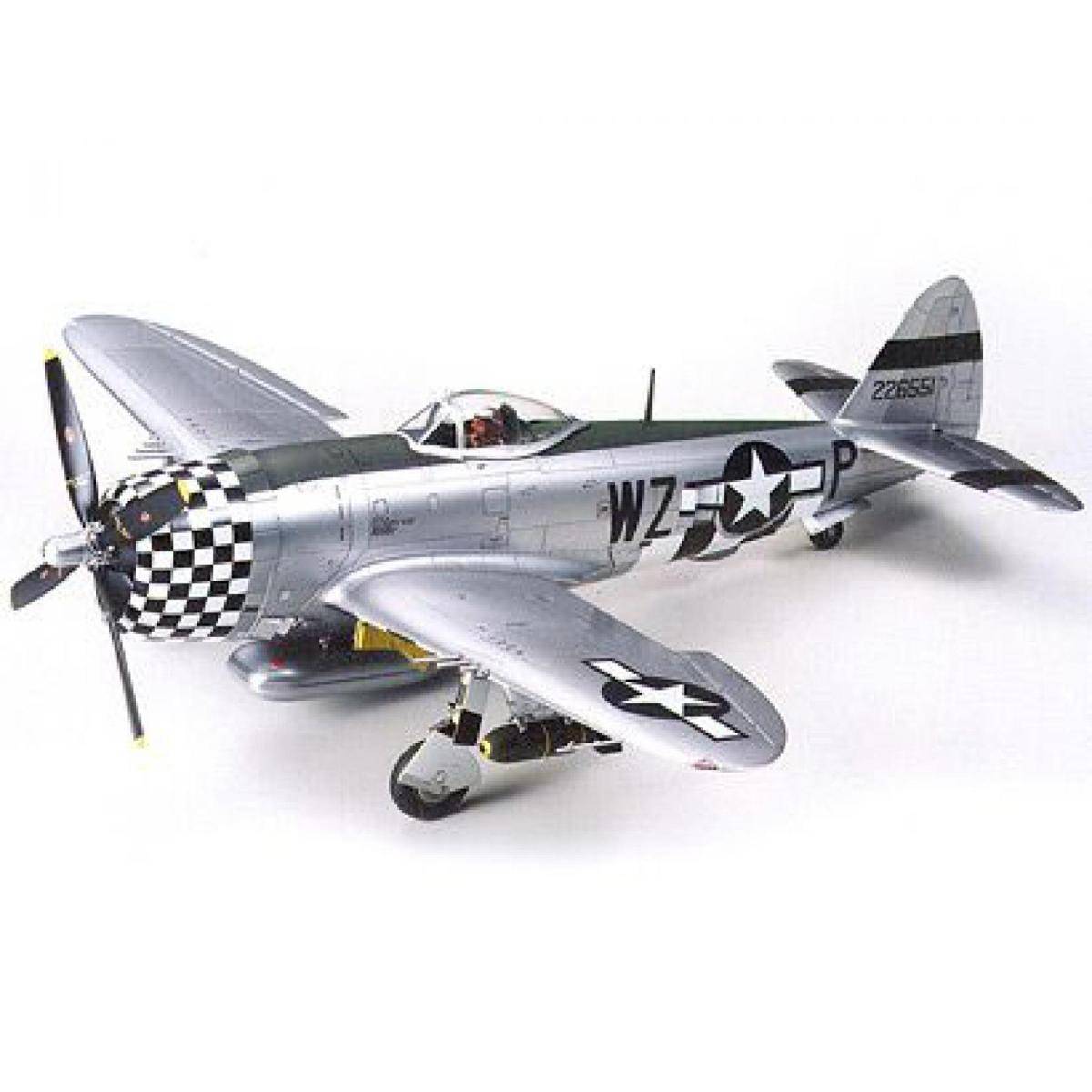 61090 - Modellbausatz,1:48 US Rep. P-47D Thunderbolt Bubblet, ab 14 Jahren