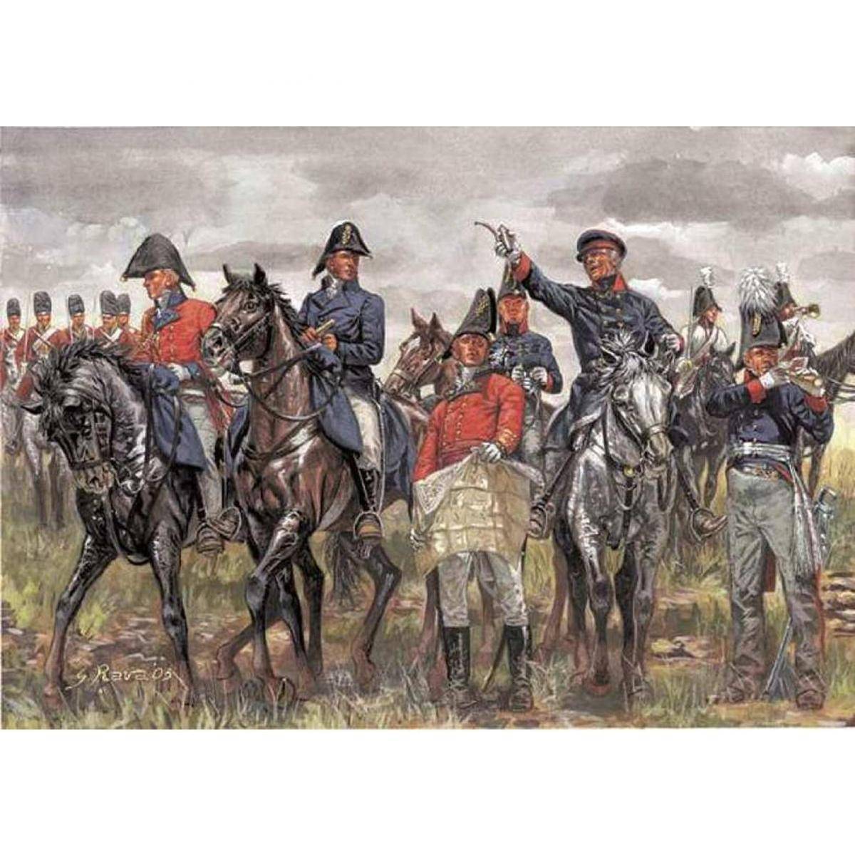 510006065 - Modellbausatz,1:72 British Prussian General Staff