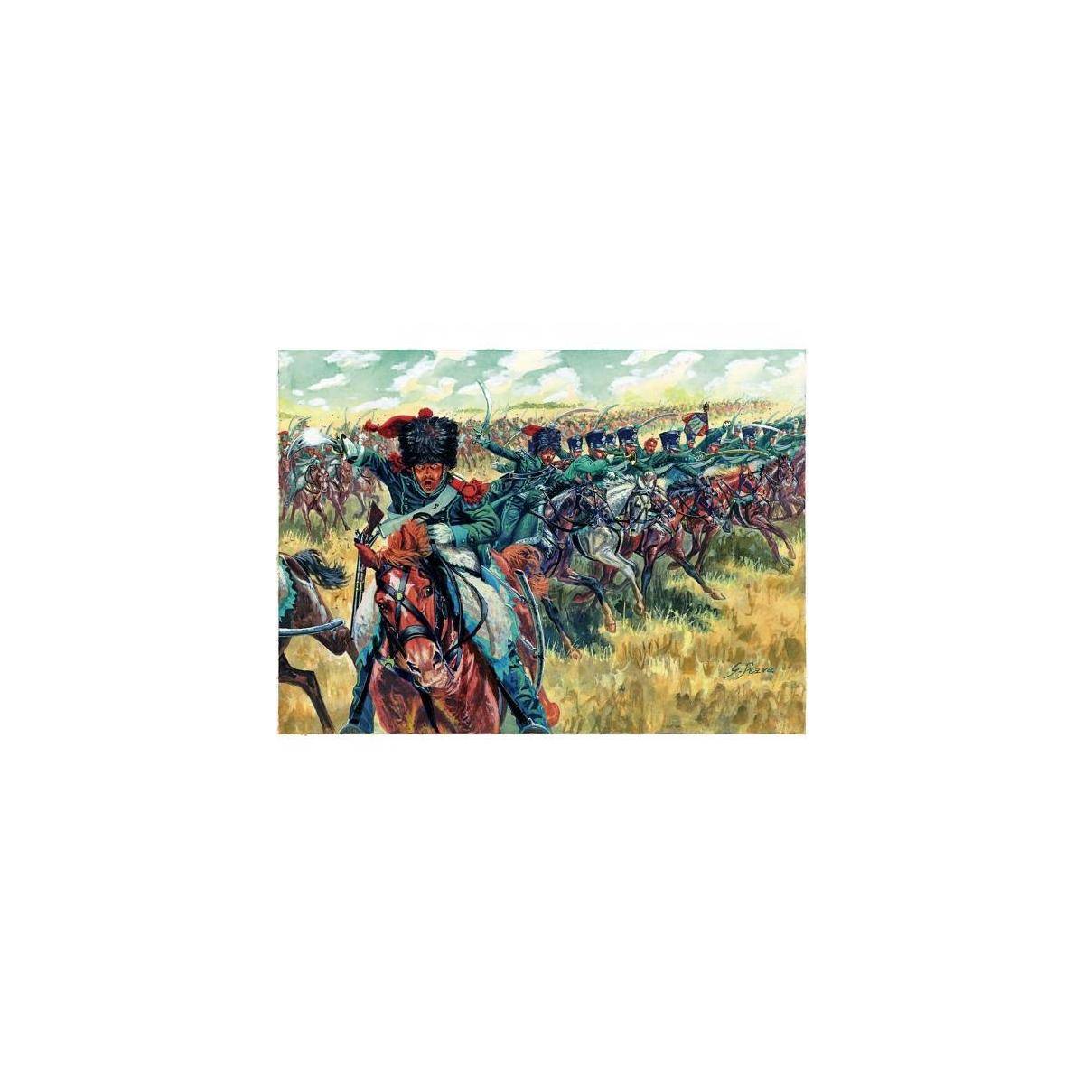 510106080 - Modellbausatz, 1:72 Napol.Kriege-Franz. leichte Kavall.