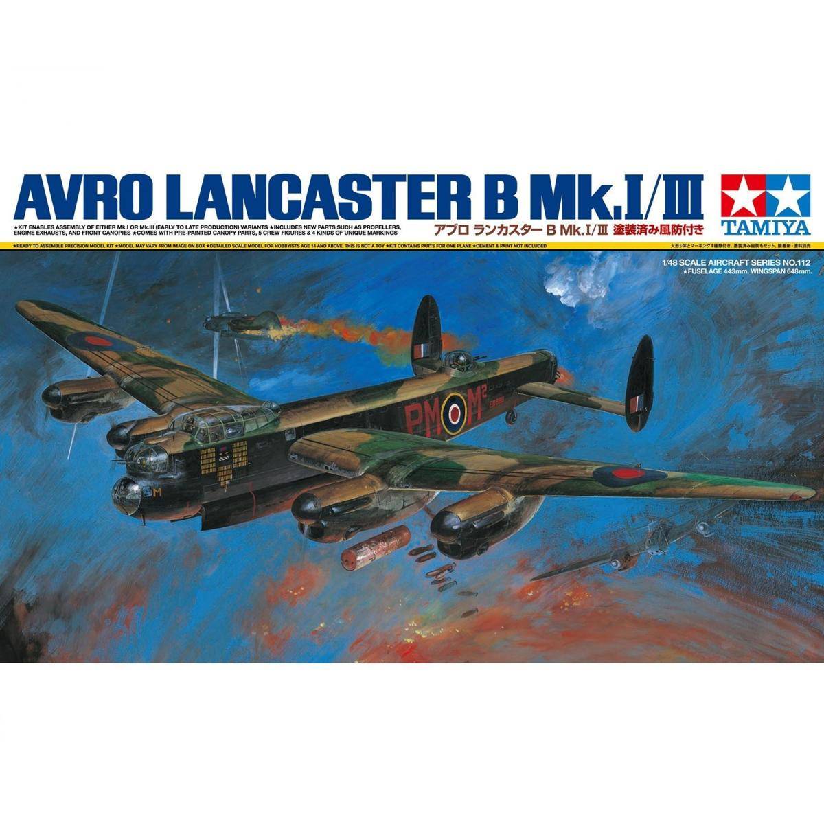 300061112 - Modellbausatz, 1:48 Avro Lancester B Mk I/III