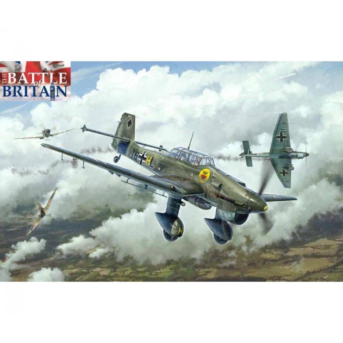 510002807 - Modellbausatz, 1:48 Junkers JU-87B Stuka Bat.o.Brit.
