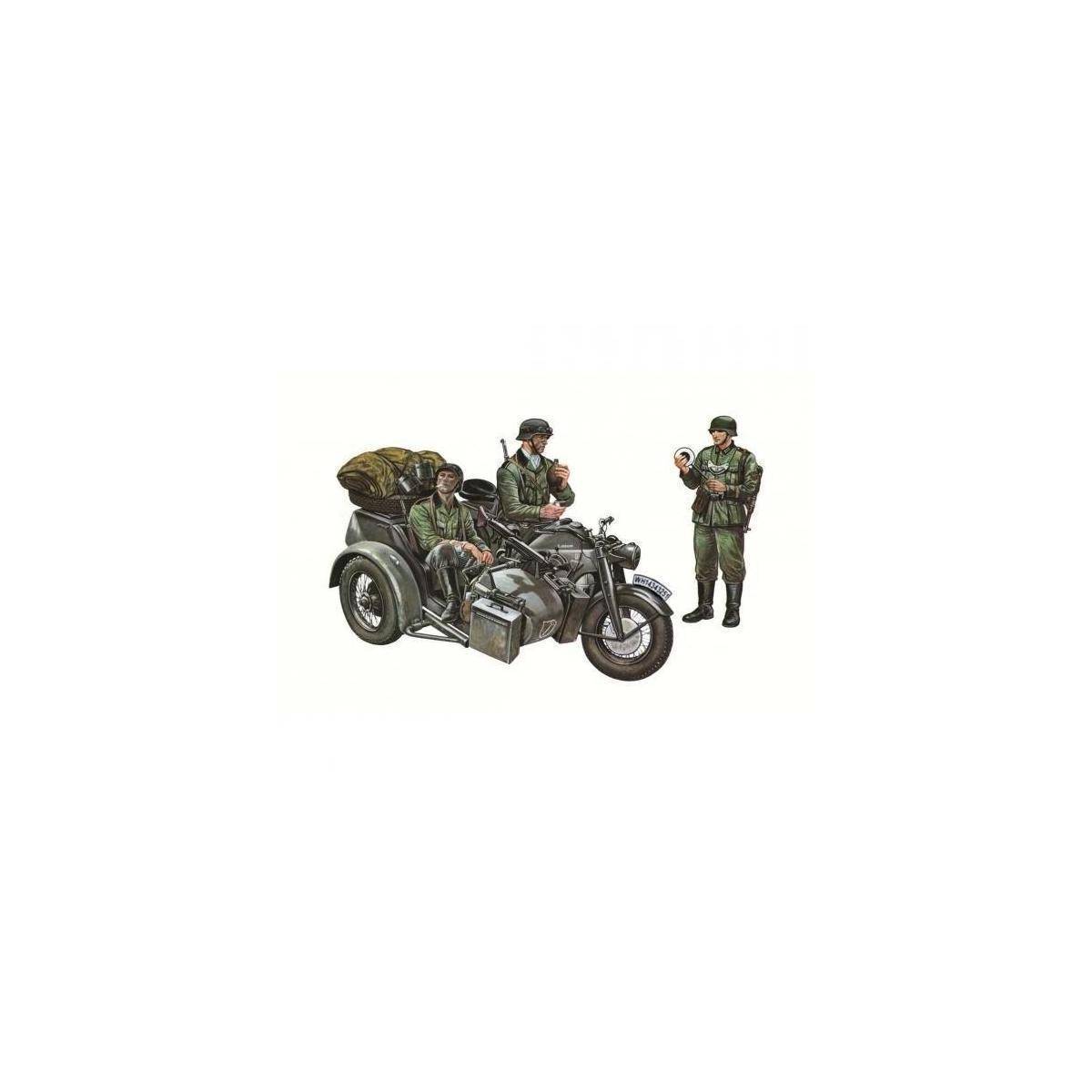 317 - Modellbausatz, 1:35 Motorrad-Gespann Zündapp KS750