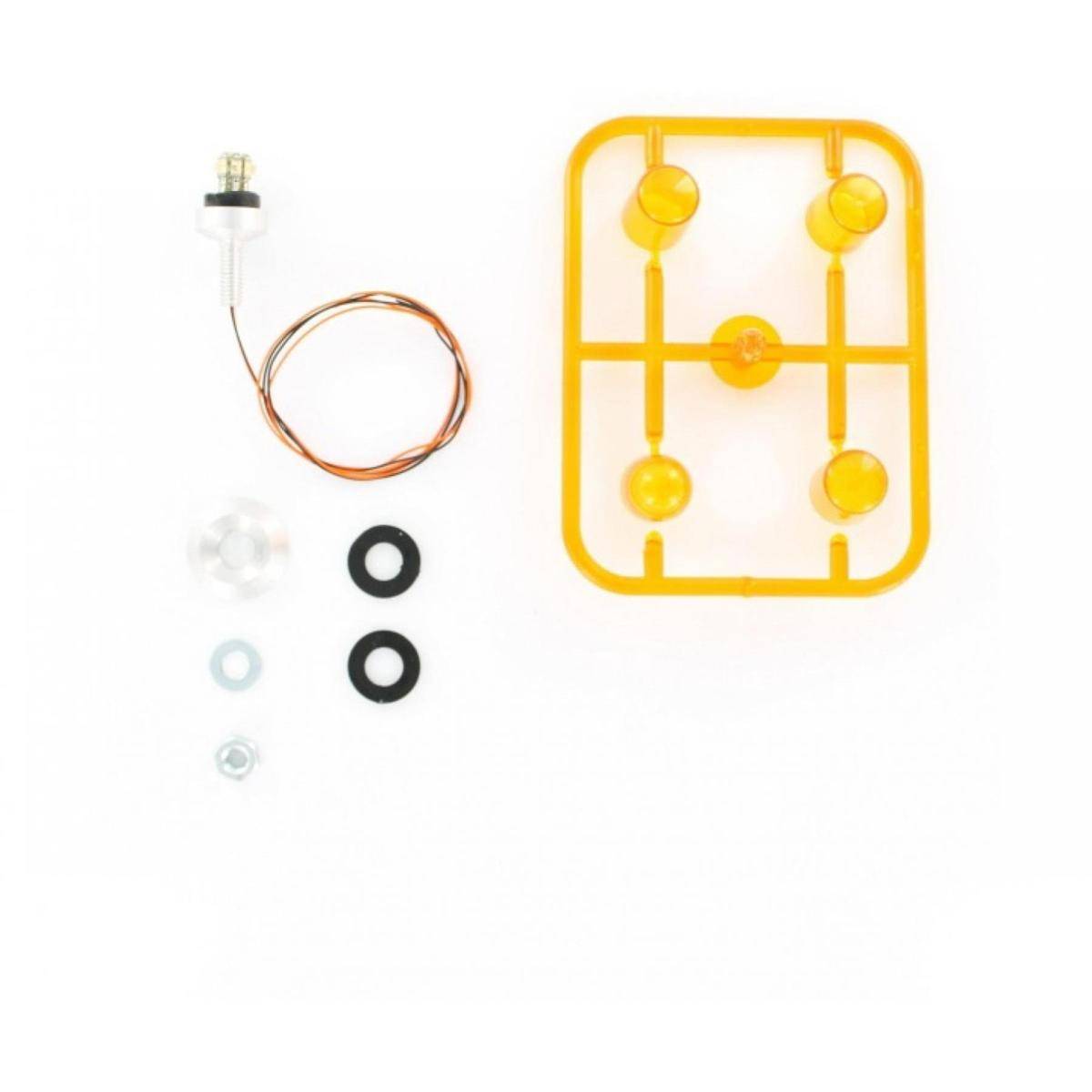 907580 - Modellbausatz,1:14 SMD-Rundumleuchte orange +/- 5° (1)