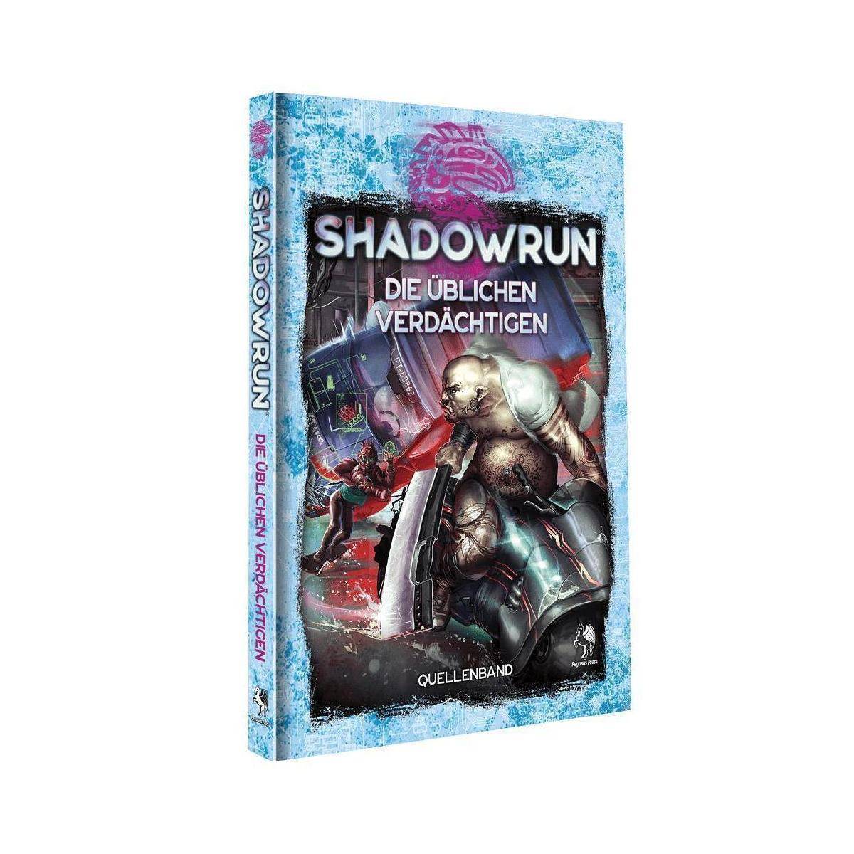 46135G - Shadowrun: Die üblichen Verdächtigen (Hardcover), 184 Seiten (DE-Ausgabe)