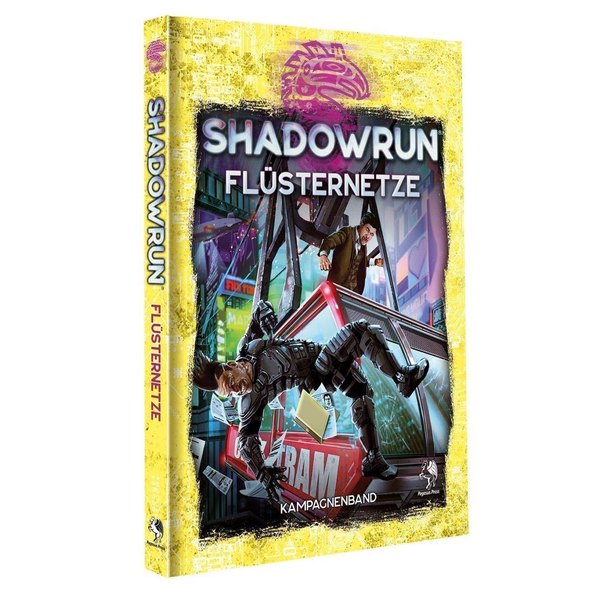 Shadowrun: Flüsternetze (Hardcover), 168 Seiten (DE-Ausgabe)