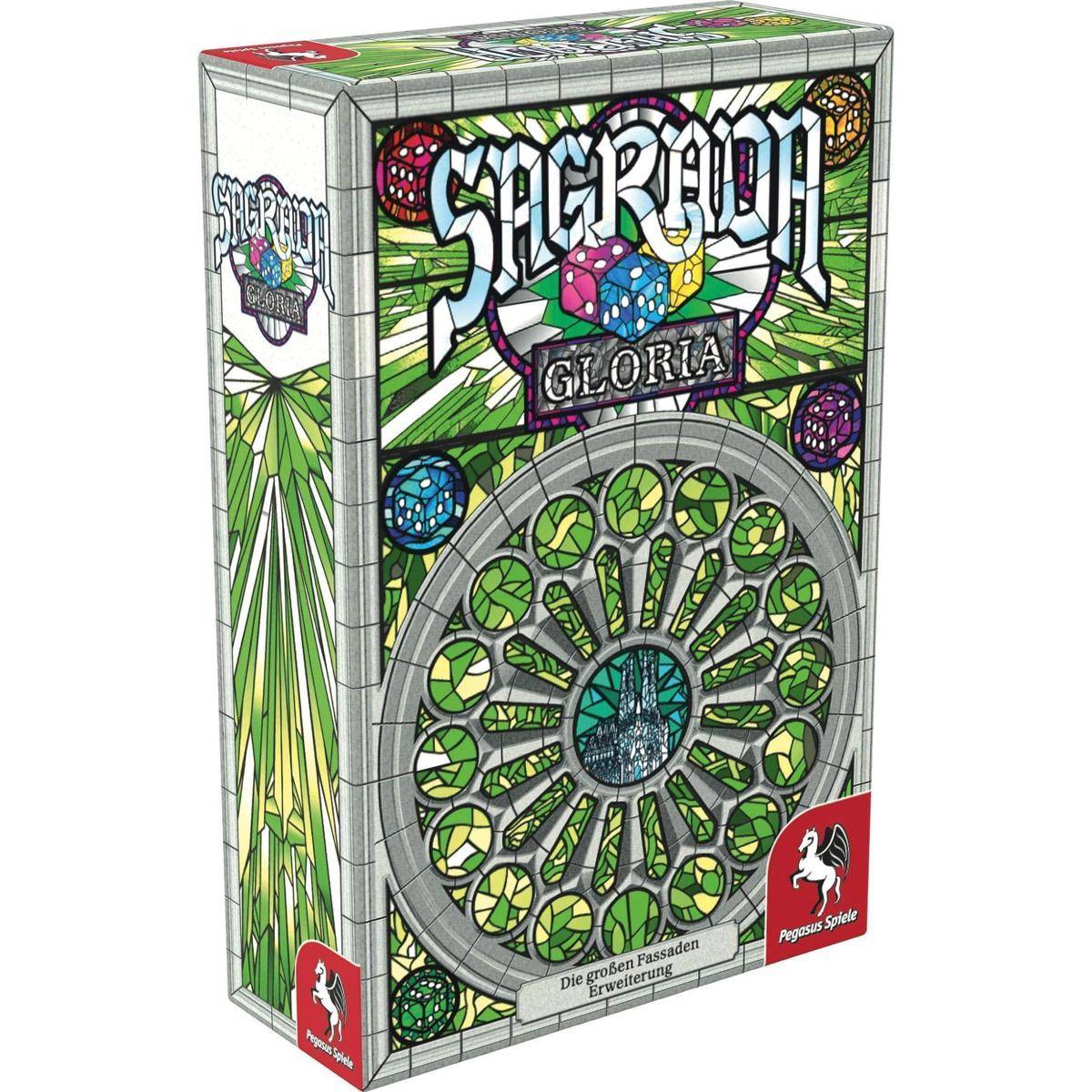 51124G - Sagrada: Gloria, Brettspiel, für 1-4 Spieler, ab 8 Jahren (DE-Erweiterung)