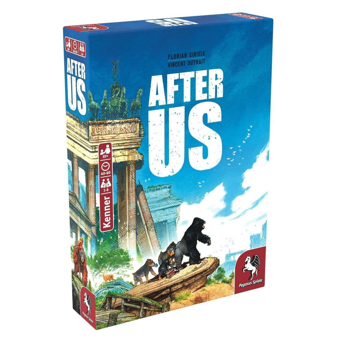 After Us, Brettspiel, für 1-6 Spieler, ab 10 Jahren (DE-Ausgabe)