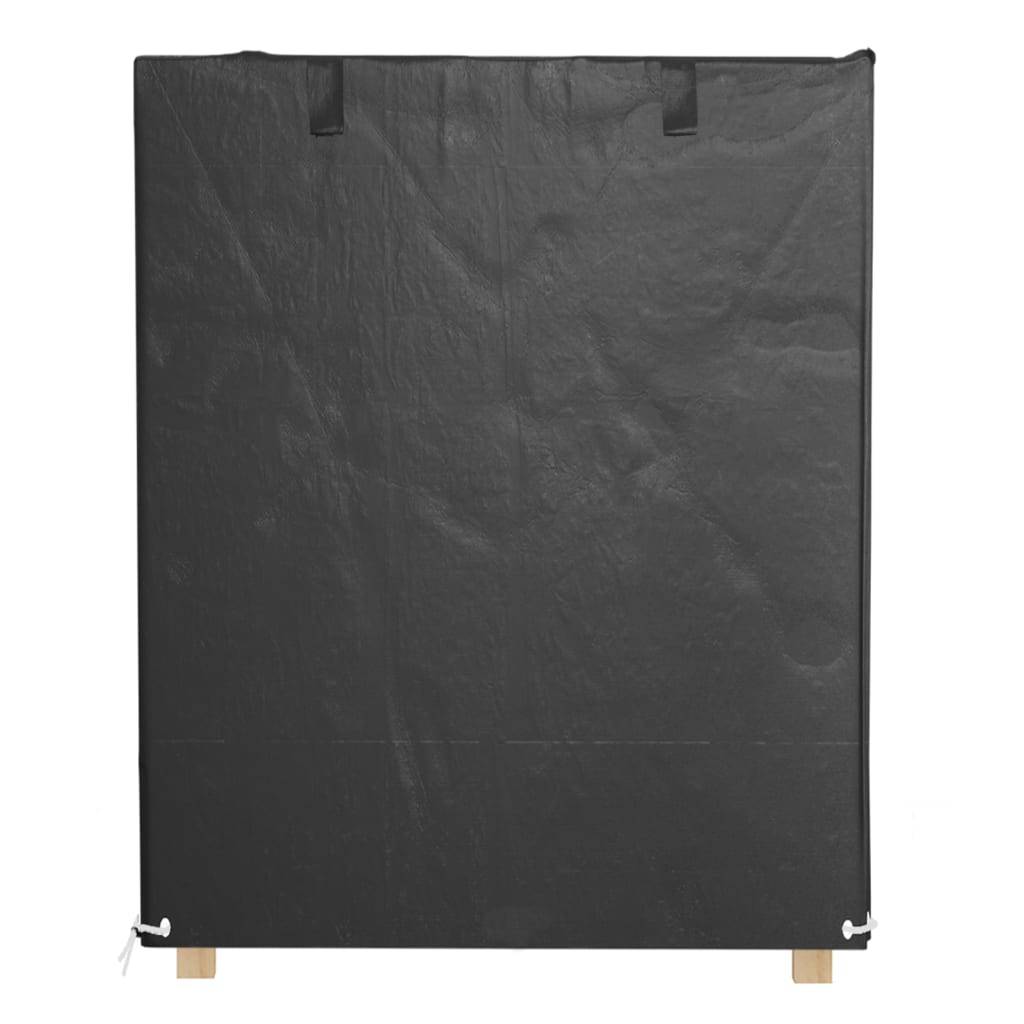 vidaXL Abdeckungen für Schaukelbank 2 Stk. 8 Ösen 125x90x135/165 cm